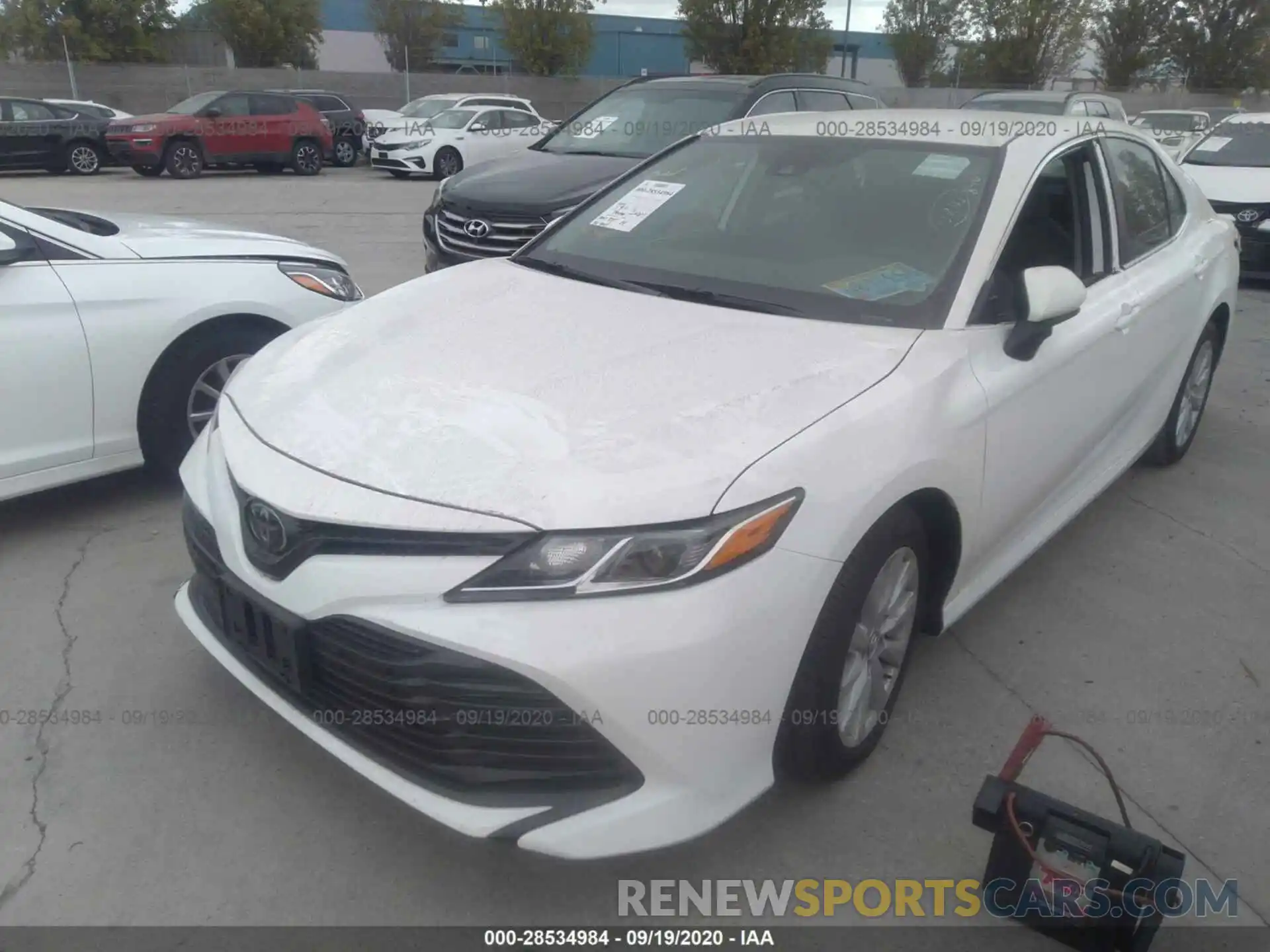 2 Photograph of a damaged car 4T1C11AK4LU333035 TOYOTA CAMRY 2020