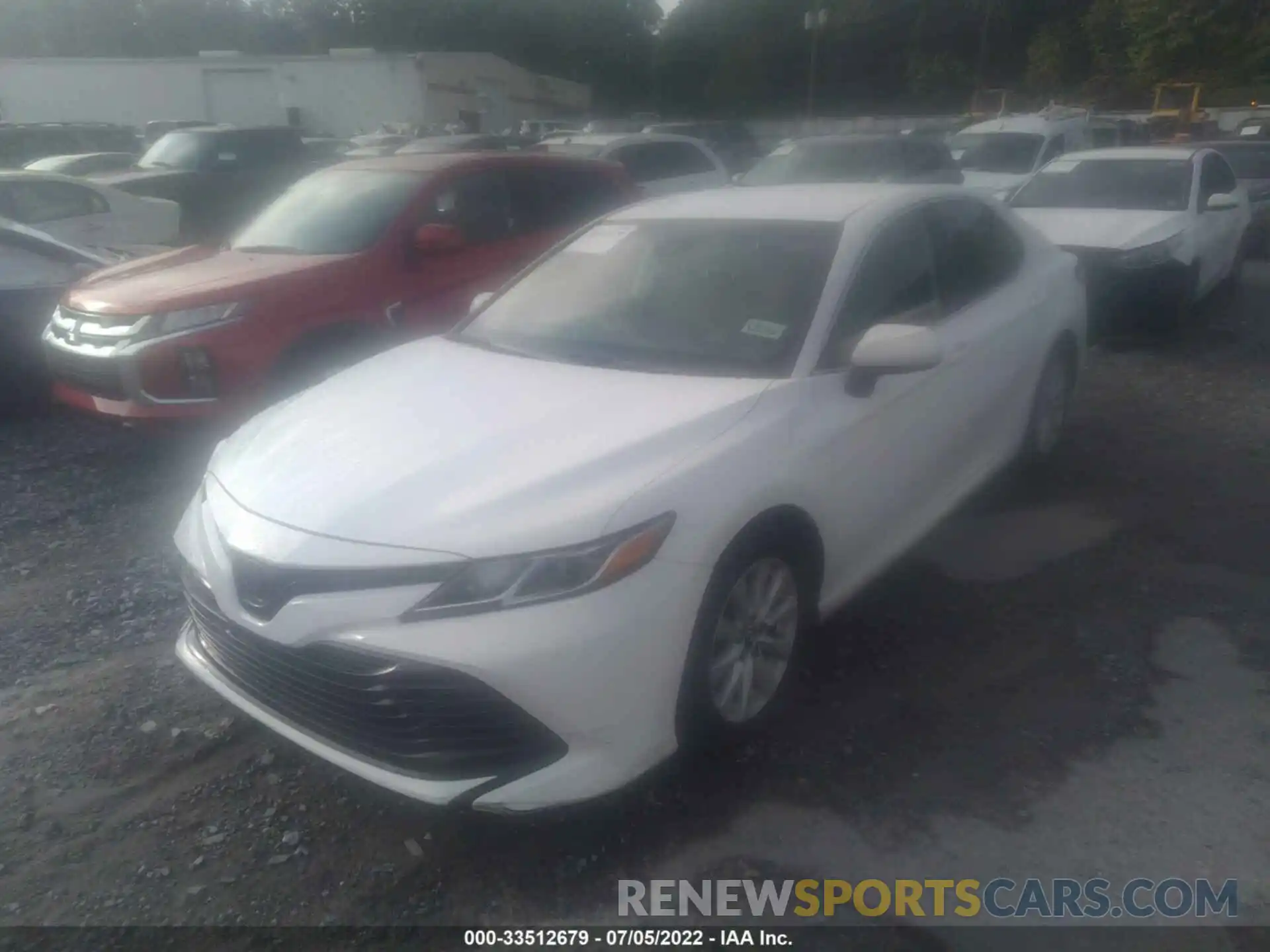 2 Photograph of a damaged car 4T1C11AK4LU334203 TOYOTA CAMRY 2020