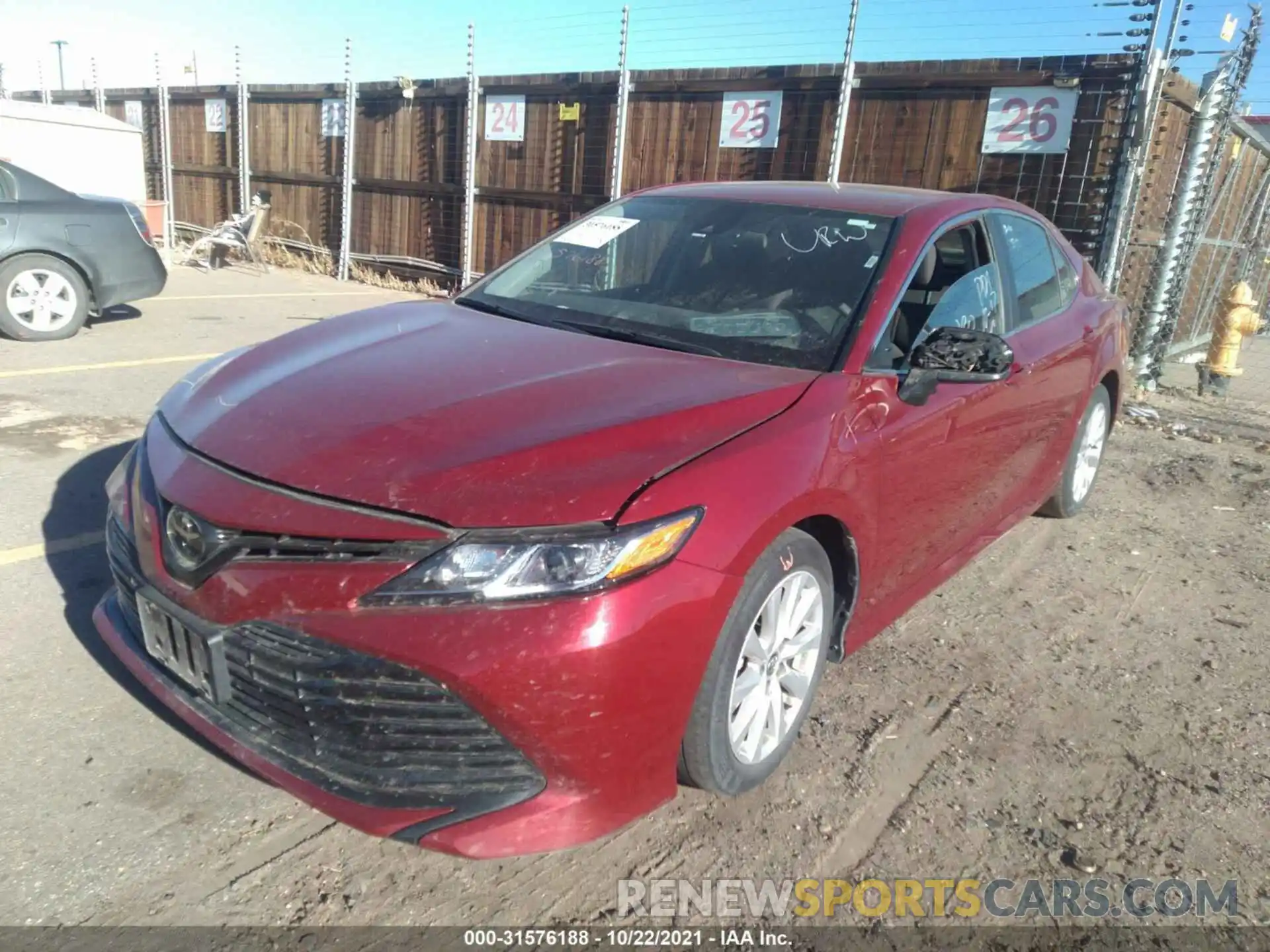 2 Photograph of a damaged car 4T1C11AK4LU334492 TOYOTA CAMRY 2020