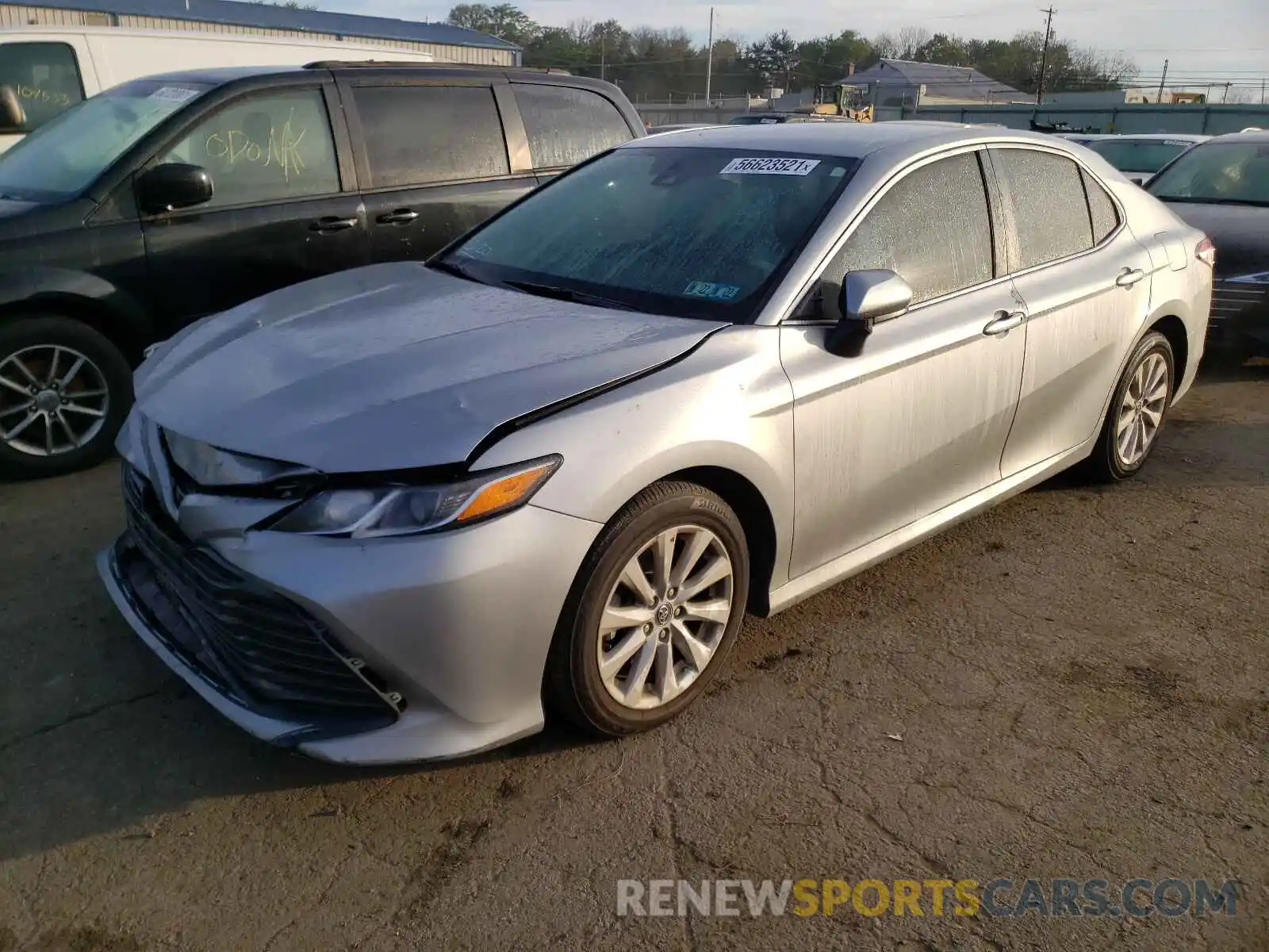 2 Photograph of a damaged car 4T1C11AK4LU335450 TOYOTA CAMRY 2020