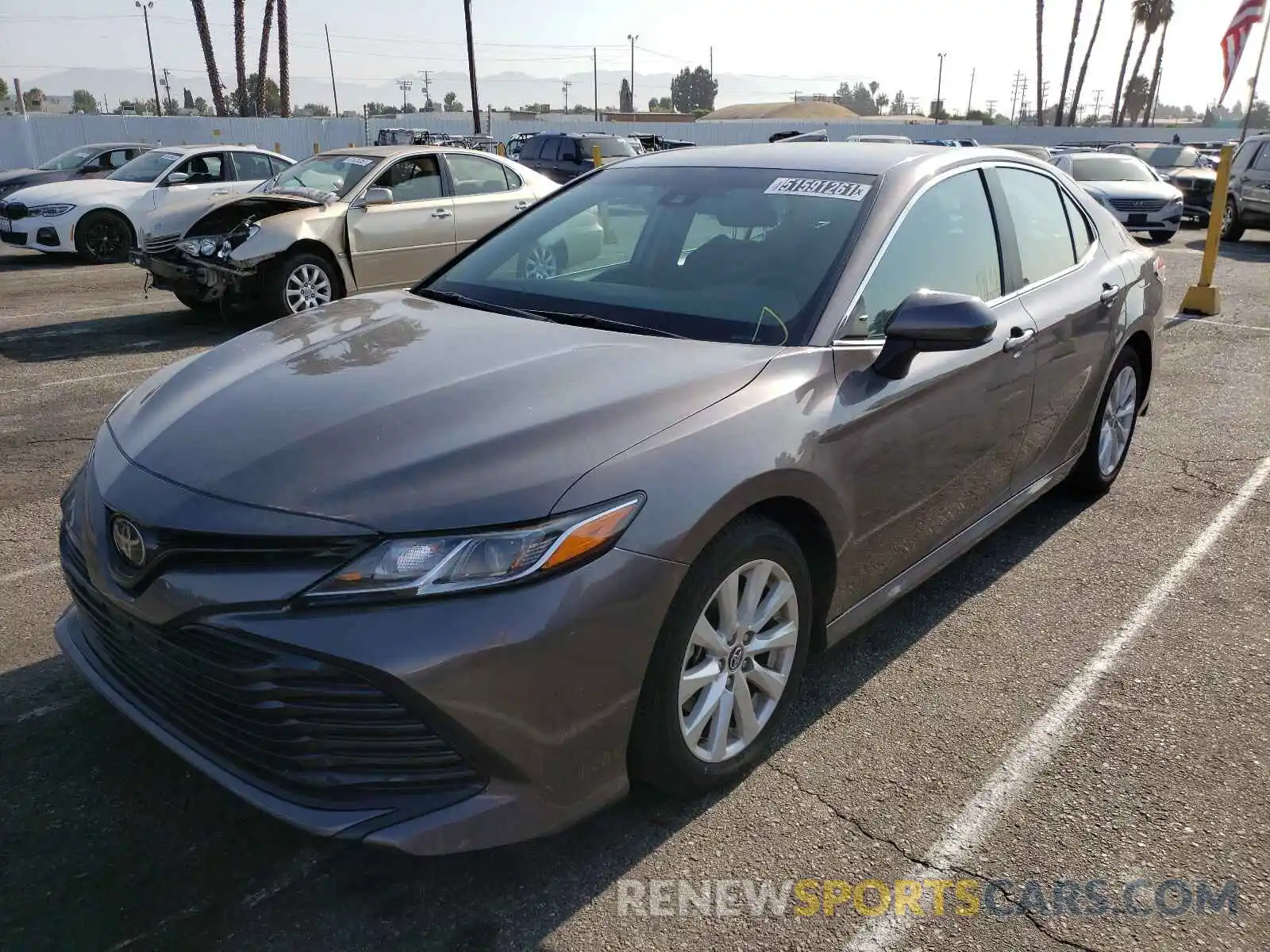 2 Photograph of a damaged car 4T1C11AK4LU344469 TOYOTA CAMRY 2020