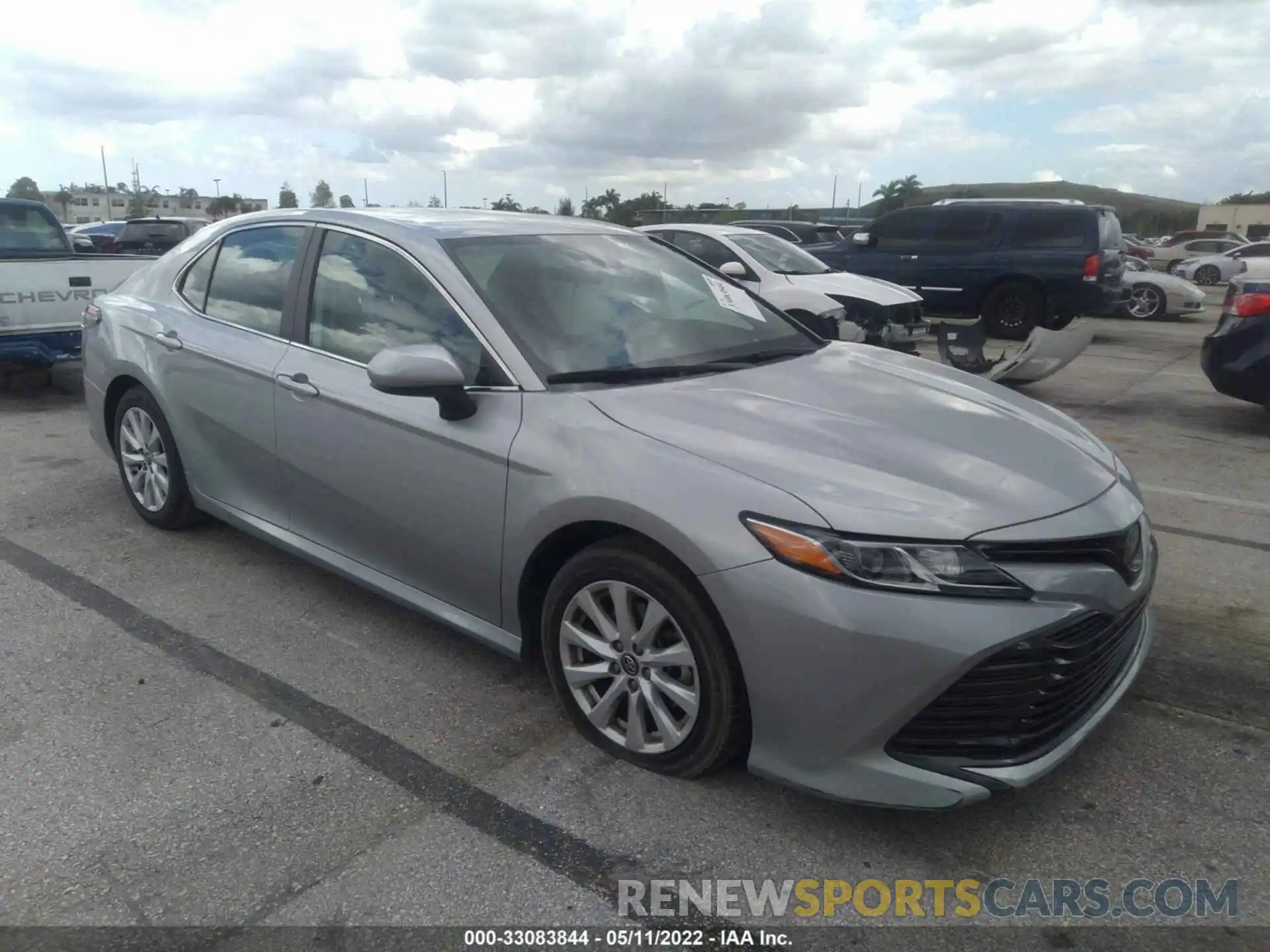 1 Photograph of a damaged car 4T1C11AK4LU347534 TOYOTA CAMRY 2020