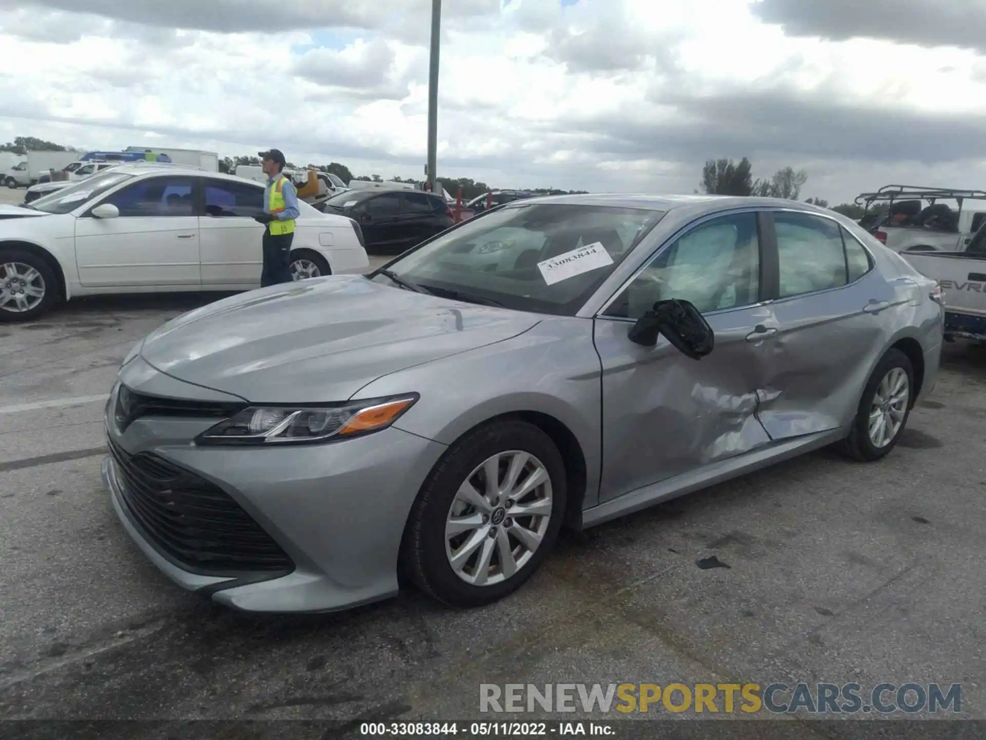 2 Photograph of a damaged car 4T1C11AK4LU347534 TOYOTA CAMRY 2020