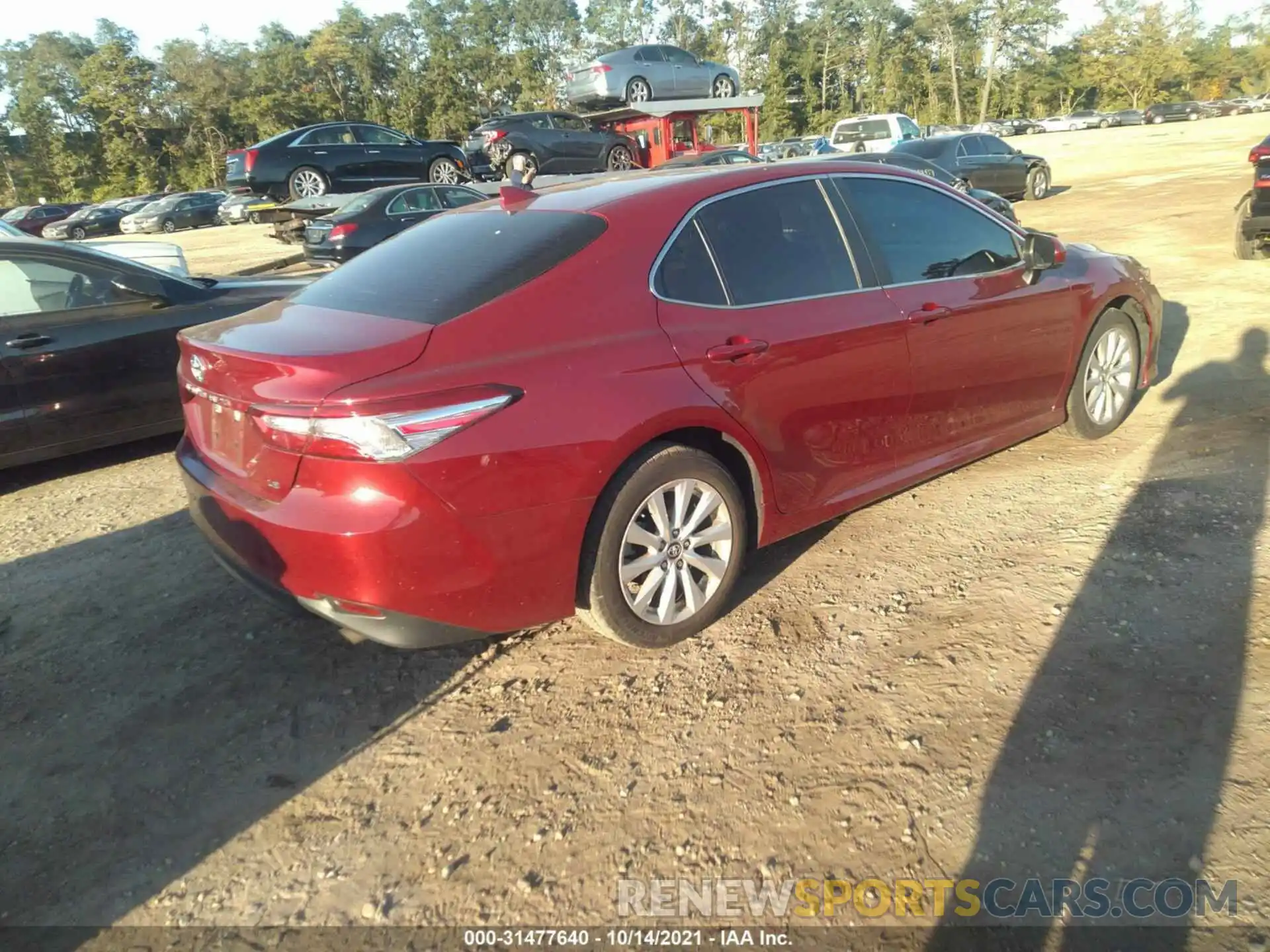 4 Photograph of a damaged car 4T1C11AK4LU347727 TOYOTA CAMRY 2020