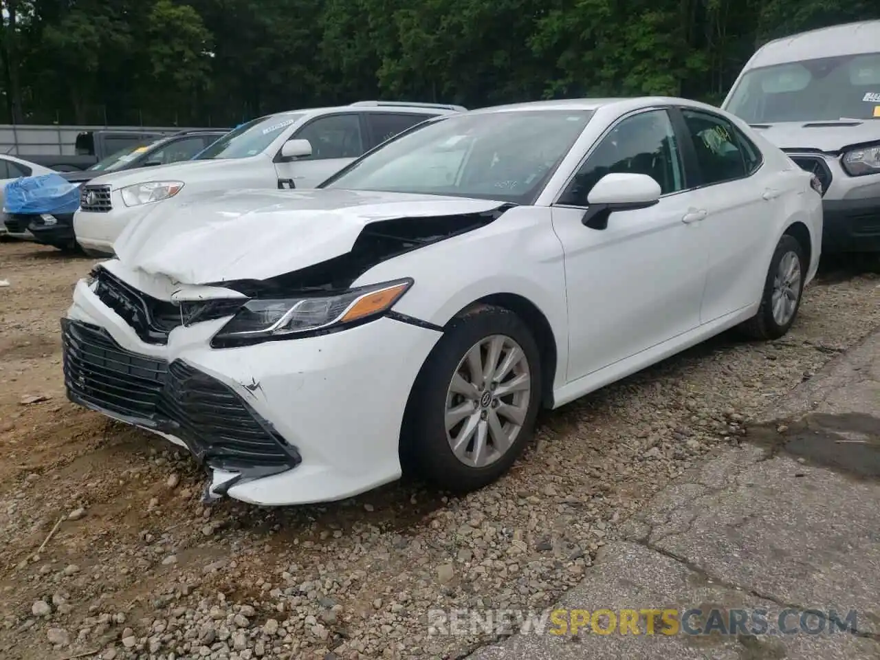 2 Photograph of a damaged car 4T1C11AK4LU356167 TOYOTA CAMRY 2020