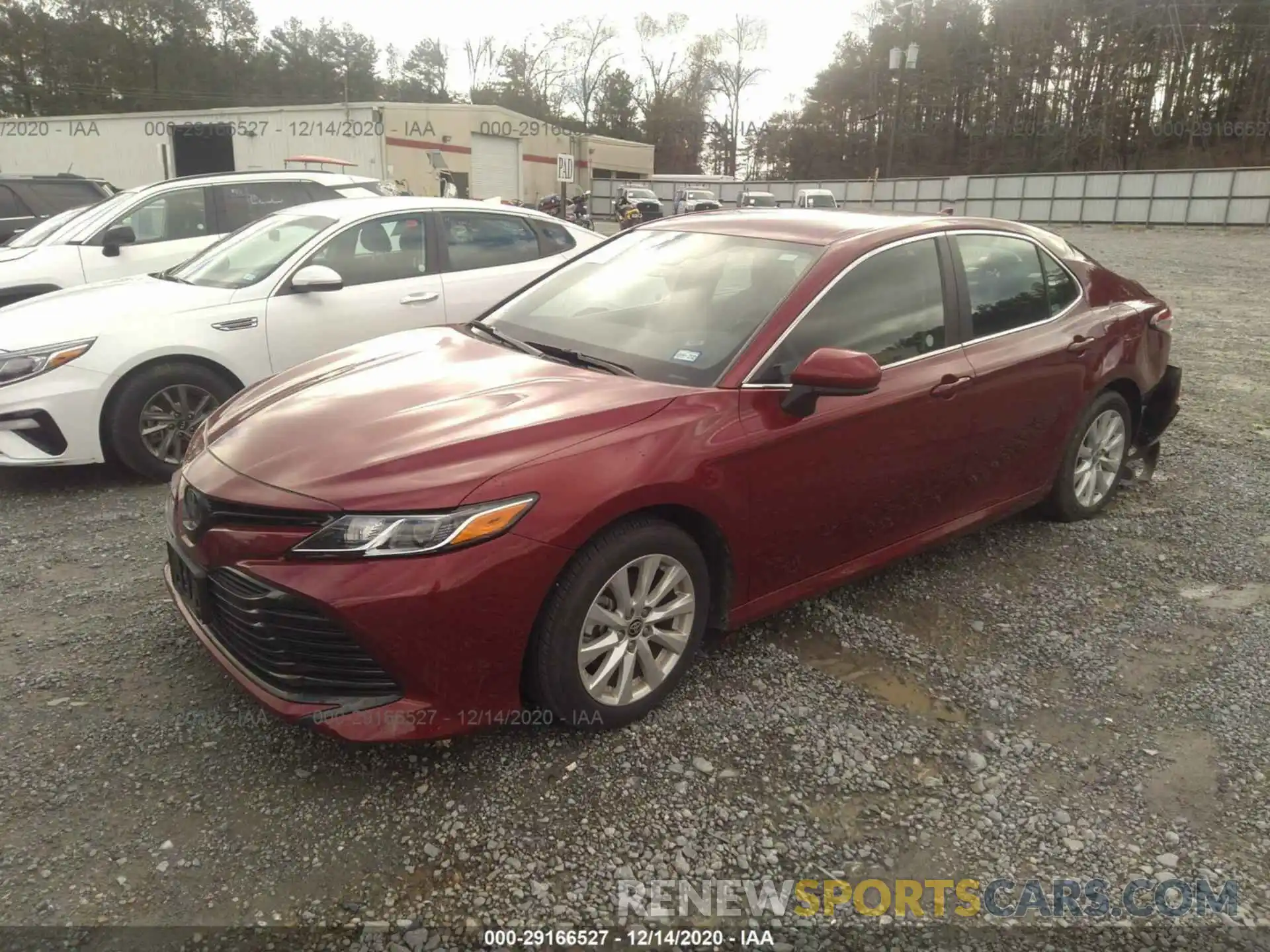 2 Photograph of a damaged car 4T1C11AK4LU358193 TOYOTA CAMRY 2020