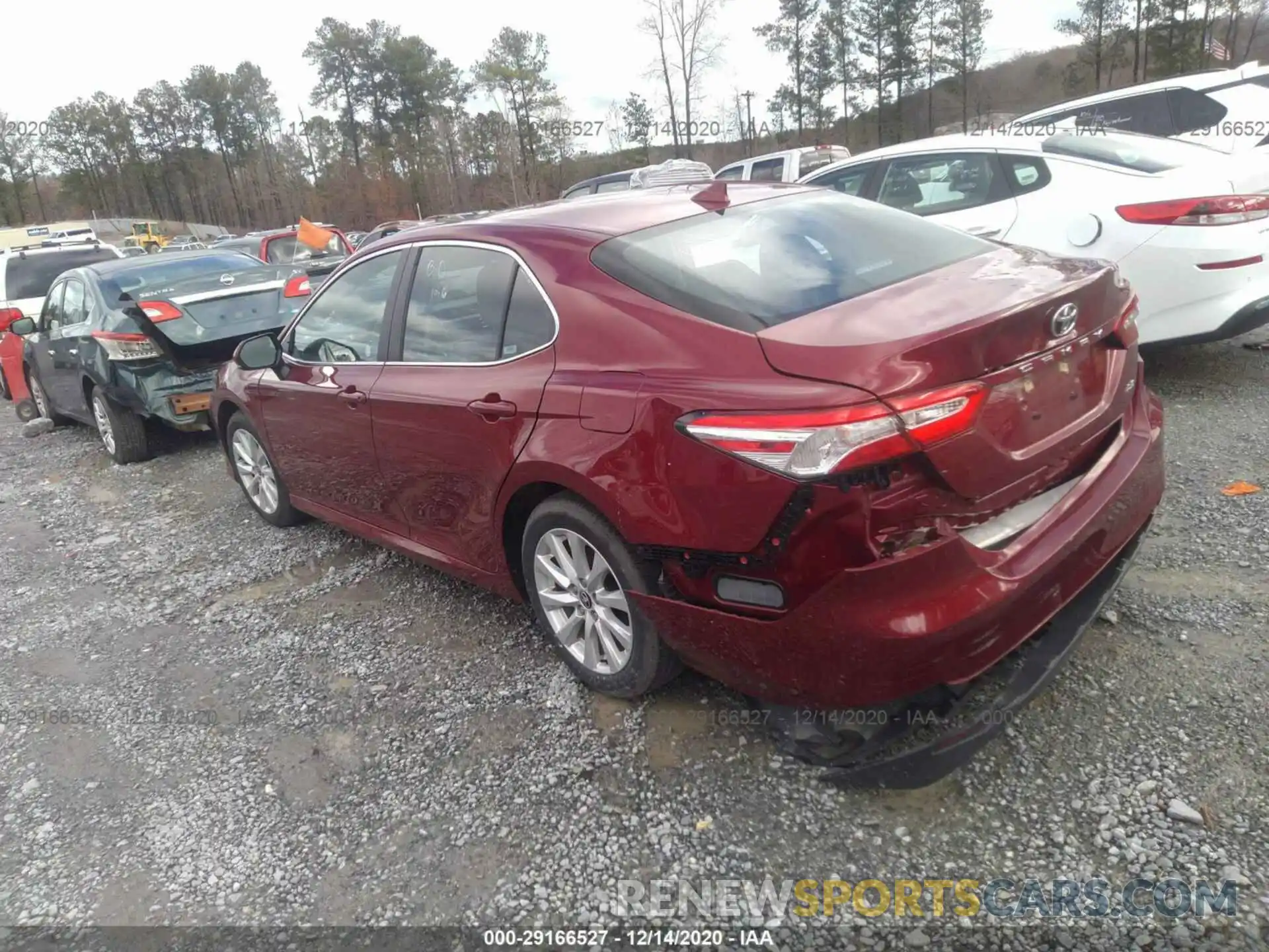 3 Photograph of a damaged car 4T1C11AK4LU358193 TOYOTA CAMRY 2020