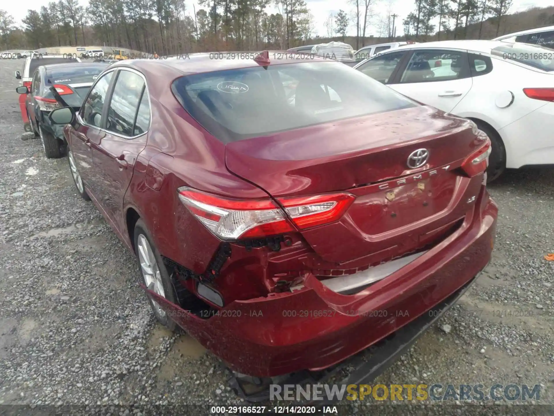 6 Photograph of a damaged car 4T1C11AK4LU358193 TOYOTA CAMRY 2020