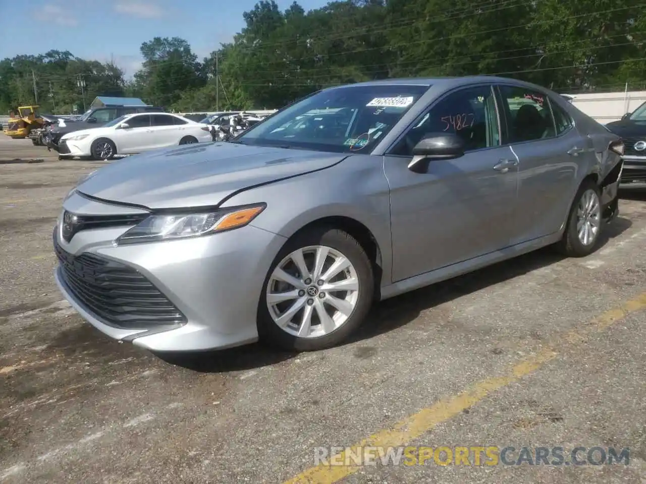 2 Photograph of a damaged car 4T1C11AK4LU359053 TOYOTA CAMRY 2020