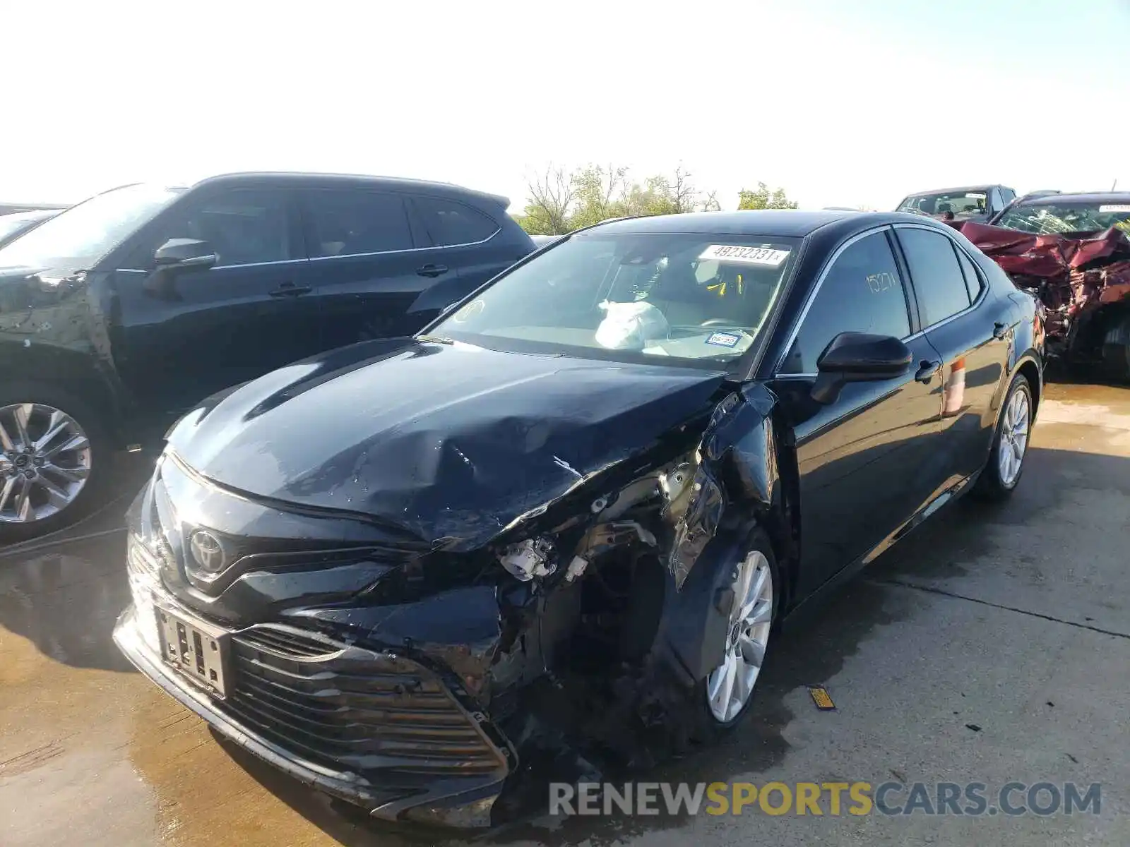 2 Photograph of a damaged car 4T1C11AK4LU365497 TOYOTA CAMRY 2020