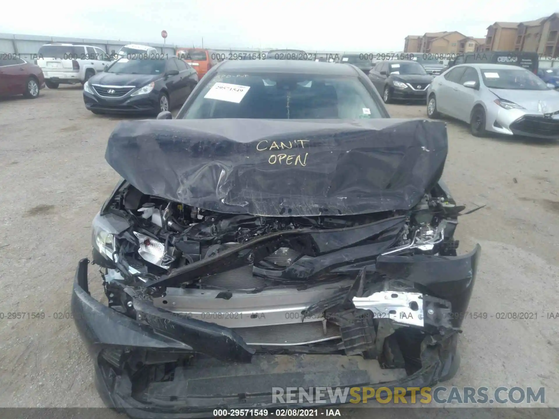 6 Photograph of a damaged car 4T1C11AK4LU398080 TOYOTA CAMRY 2020