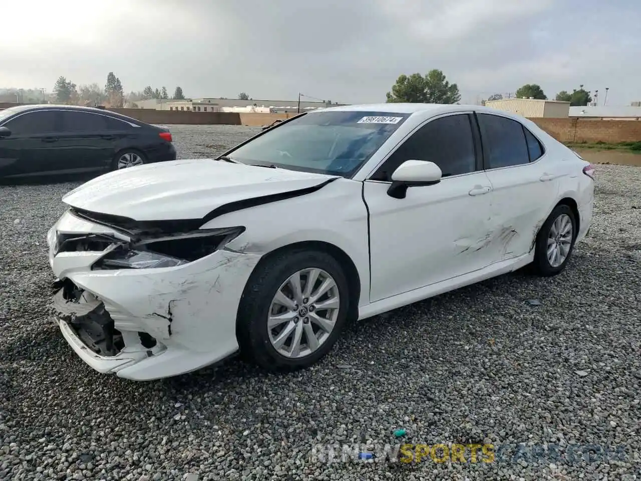 1 Photograph of a damaged car 4T1C11AK4LU503197 TOYOTA CAMRY 2020