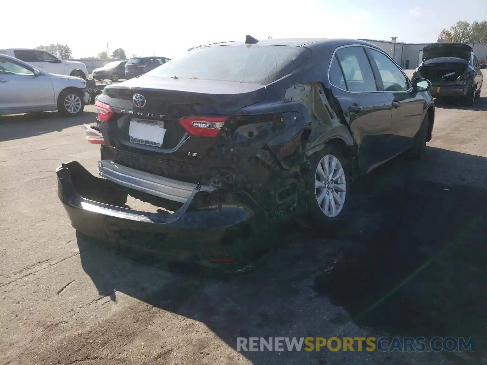 4 Photograph of a damaged car 4T1C11AK4LU857883 TOYOTA CAMRY 2020