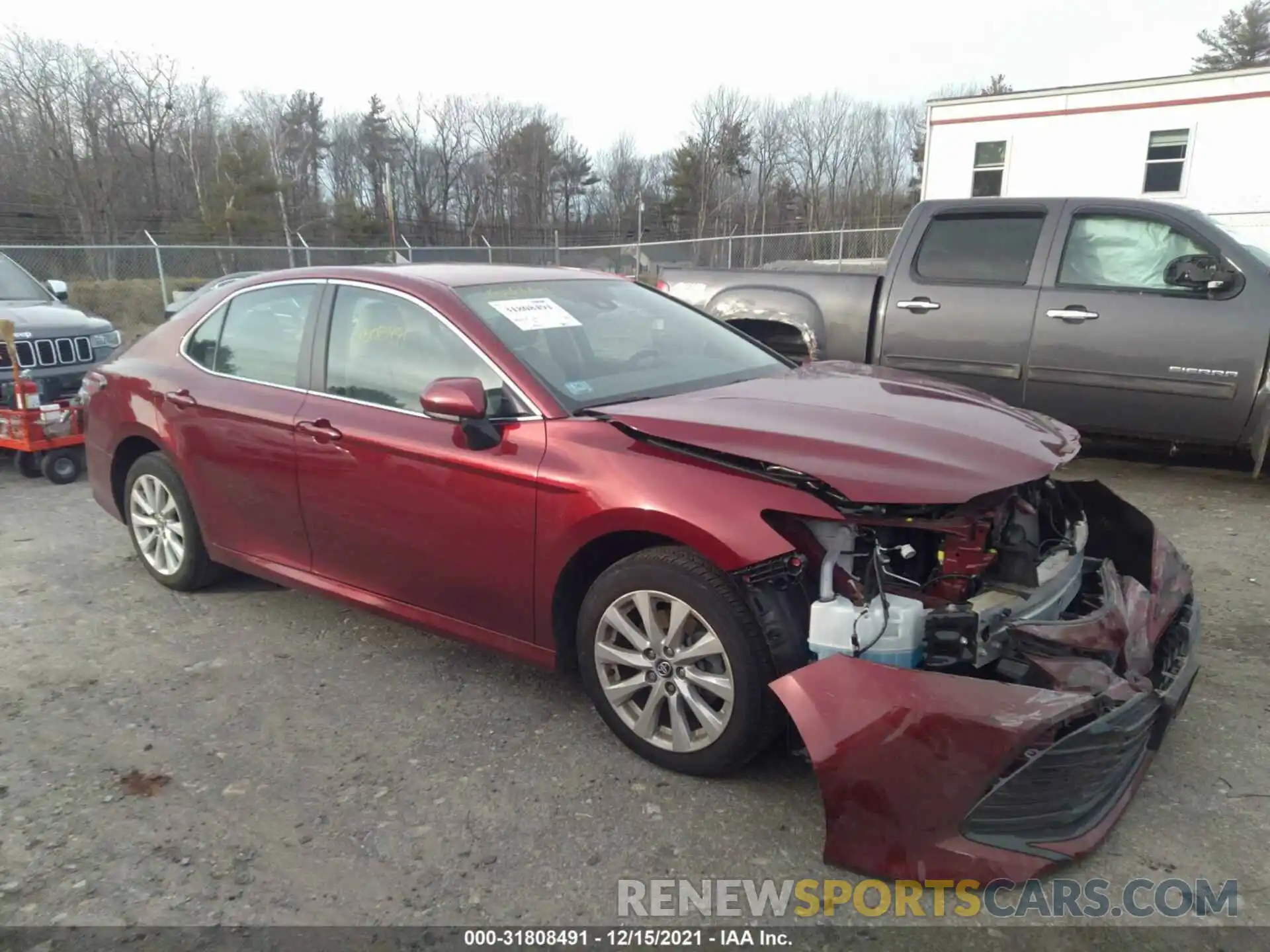 1 Photograph of a damaged car 4T1C11AK4LU862792 TOYOTA CAMRY 2020