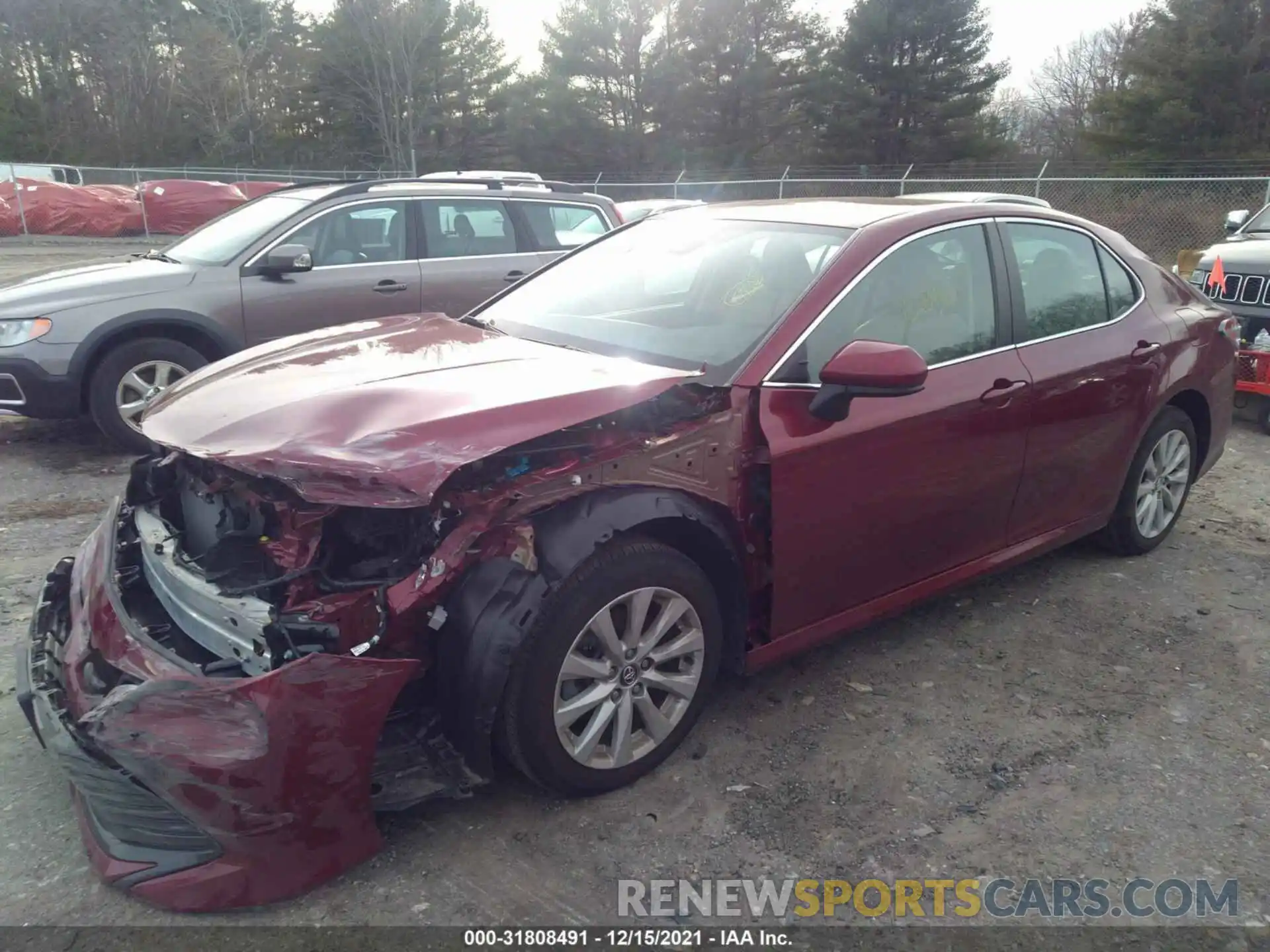 2 Photograph of a damaged car 4T1C11AK4LU862792 TOYOTA CAMRY 2020