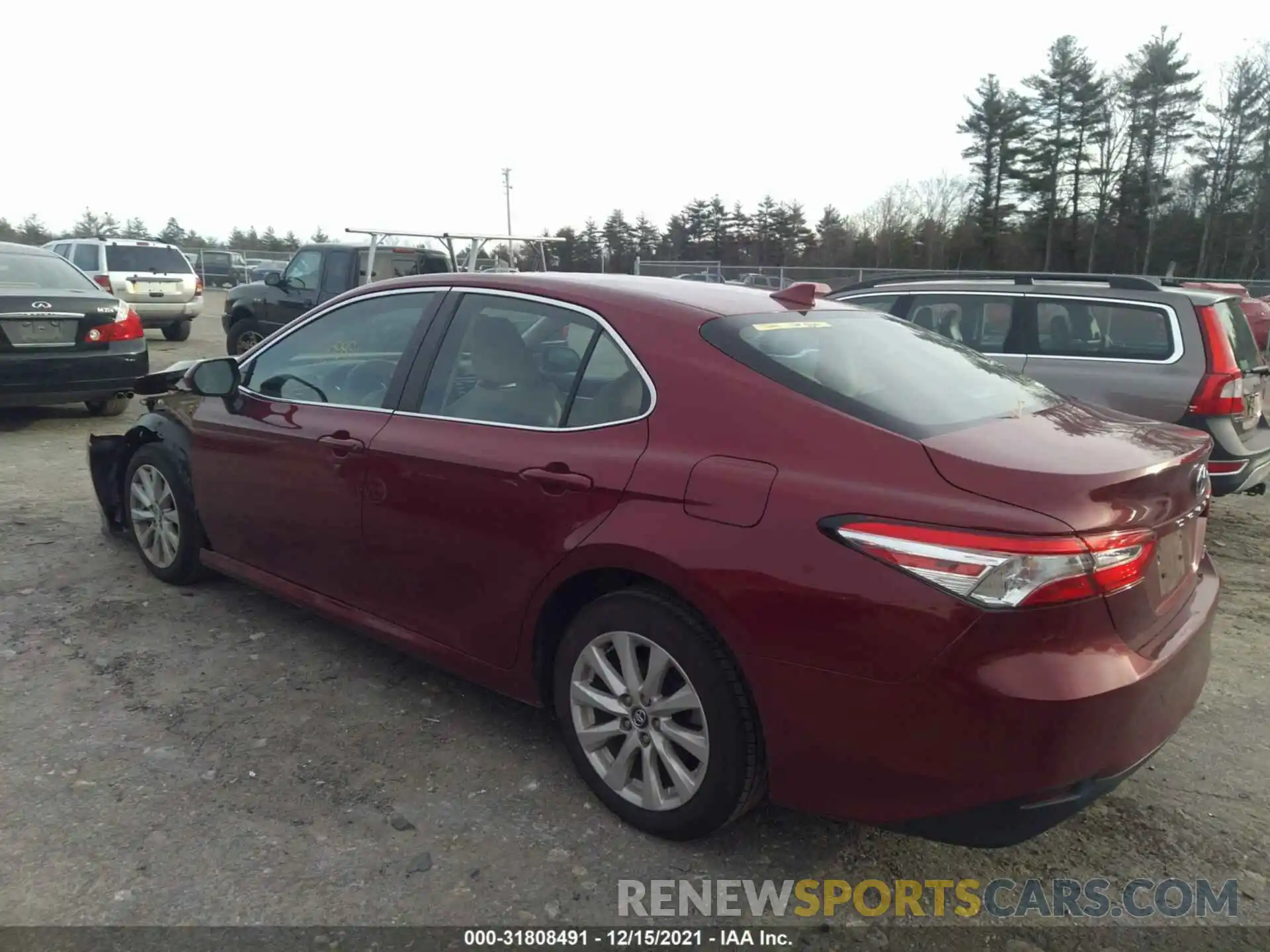 3 Photograph of a damaged car 4T1C11AK4LU862792 TOYOTA CAMRY 2020