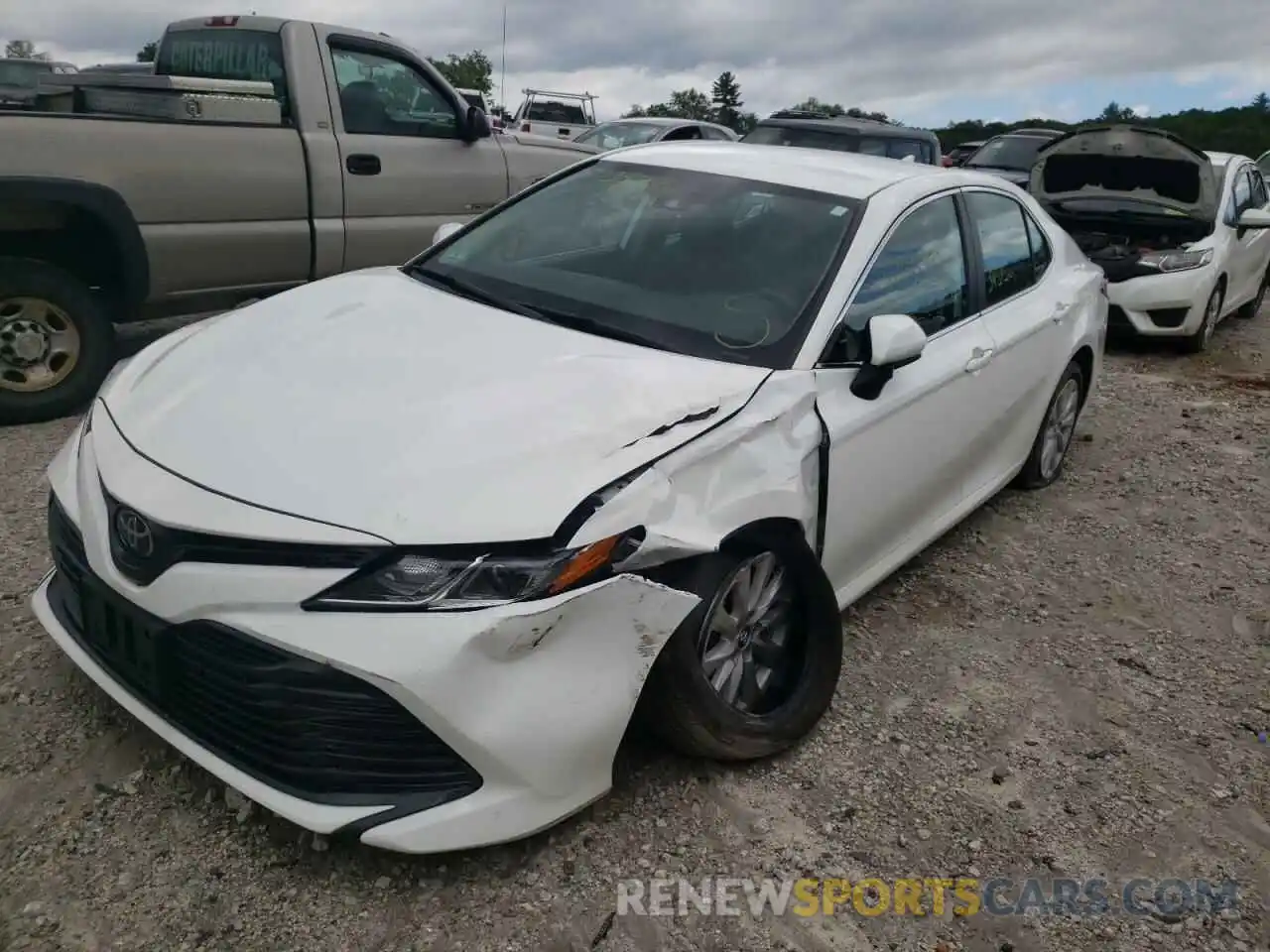 2 Photograph of a damaged car 4T1C11AK4LU865501 TOYOTA CAMRY 2020