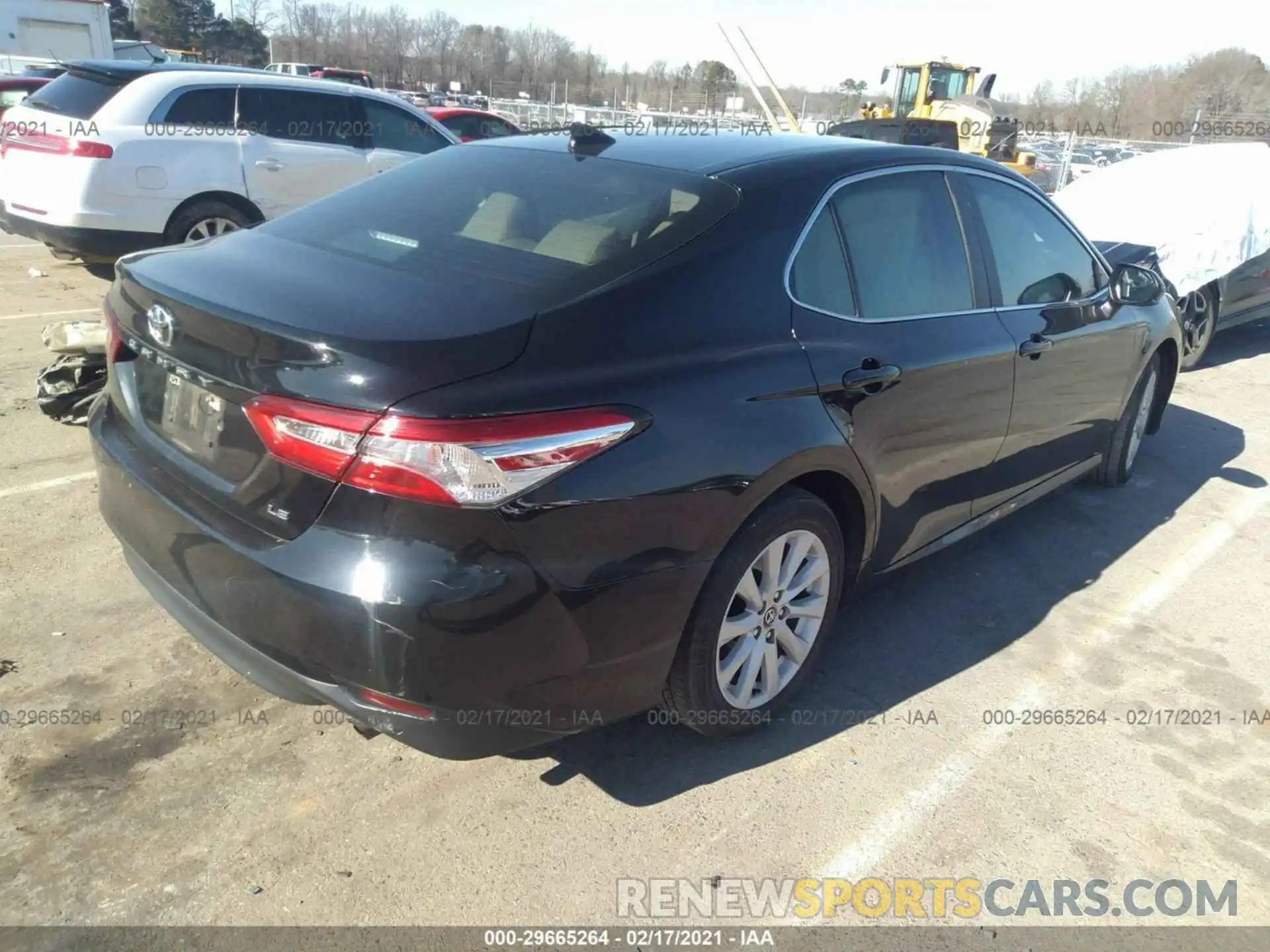 2 Photograph of a damaged car 4T1C11AK4LU866583 TOYOTA CAMRY 2020