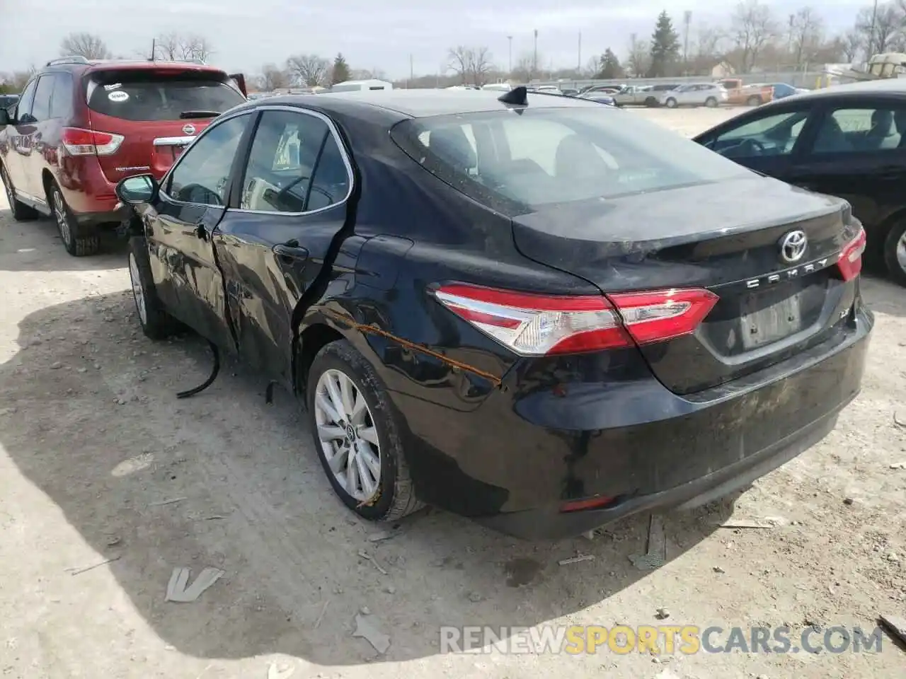 3 Photograph of a damaged car 4T1C11AK4LU871573 TOYOTA CAMRY 2020