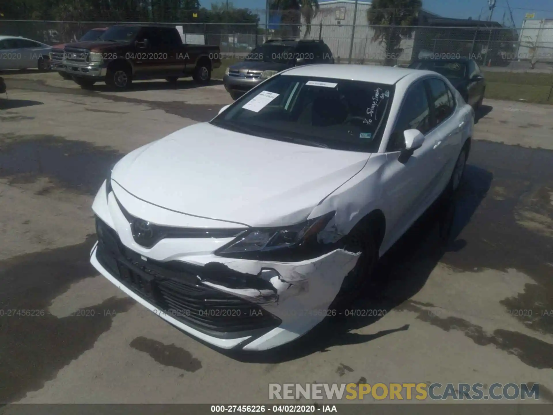 6 Photograph of a damaged car 4T1C11AK4LU871993 TOYOTA CAMRY 2020