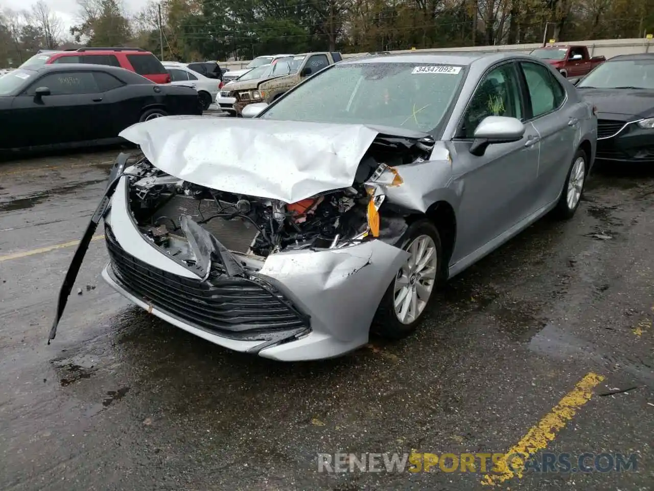 2 Photograph of a damaged car 4T1C11AK4LU877616 TOYOTA CAMRY 2020