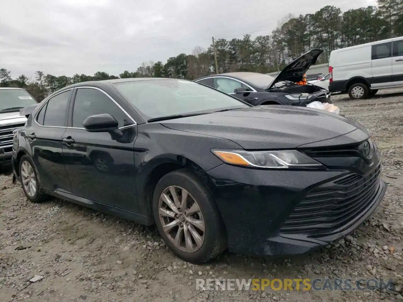 1 Photograph of a damaged car 4T1C11AK4LU882511 TOYOTA CAMRY 2020