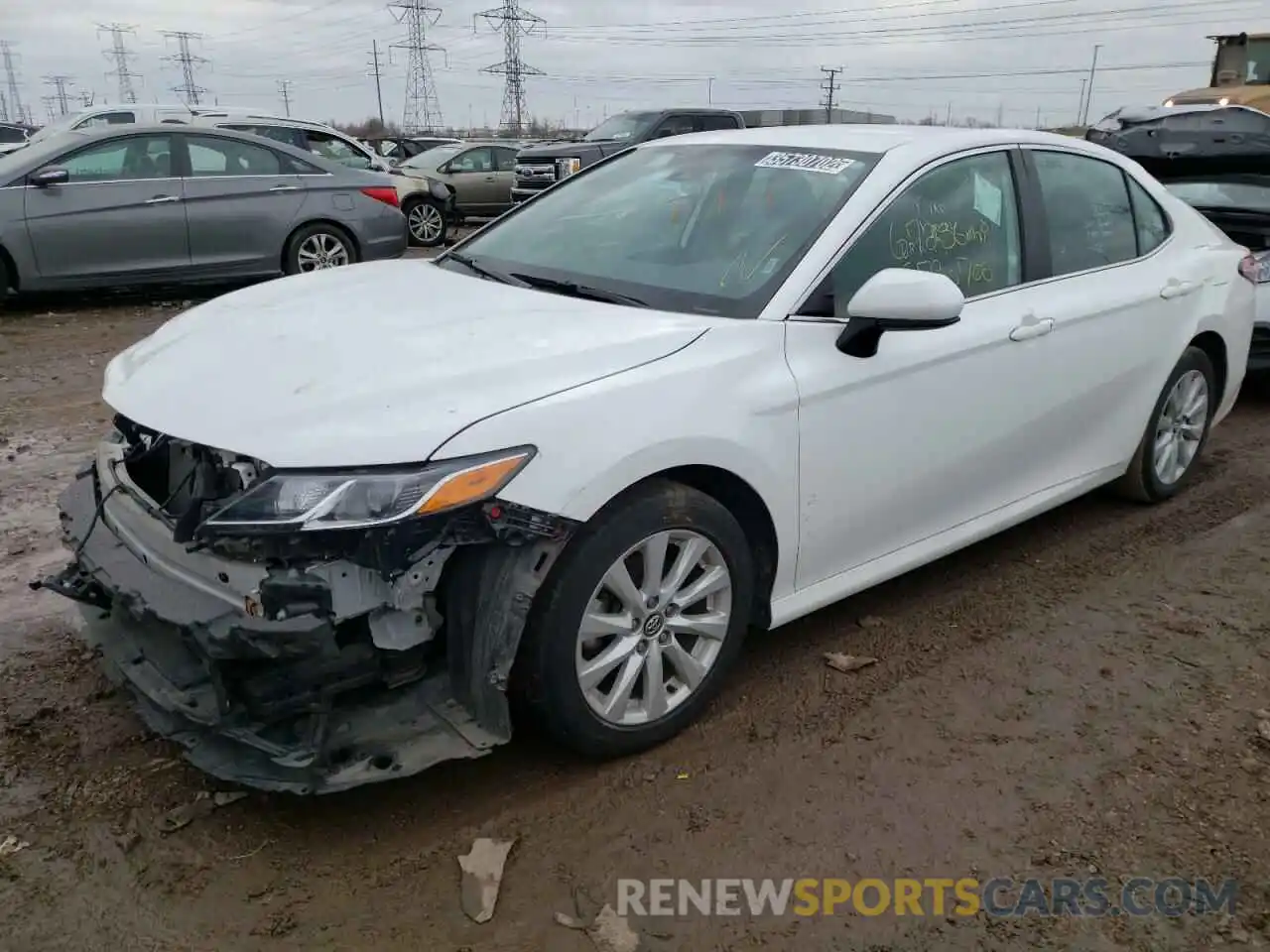 2 Photograph of a damaged car 4T1C11AK4LU886106 TOYOTA CAMRY 2020