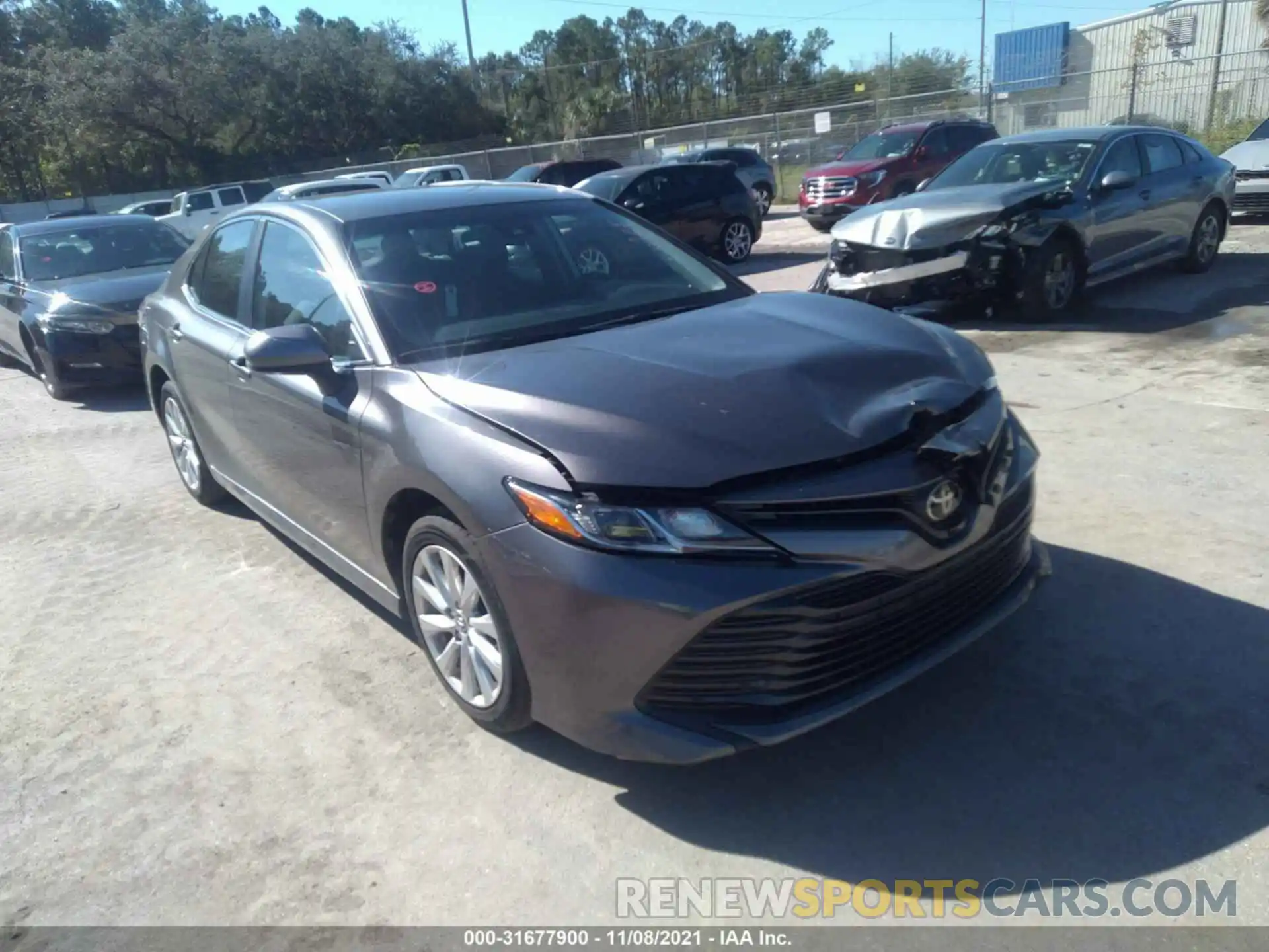 1 Photograph of a damaged car 4T1C11AK4LU887157 TOYOTA CAMRY 2020