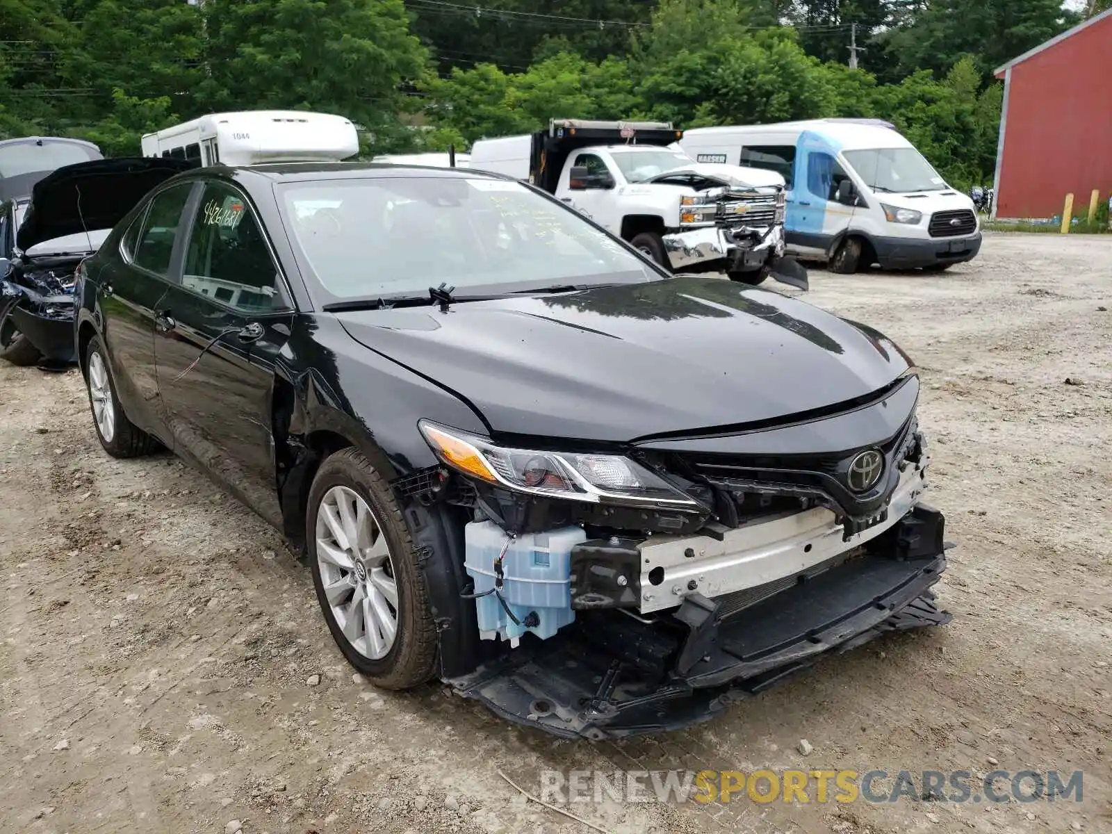 1 Photograph of a damaged car 4T1C11AK4LU888406 TOYOTA CAMRY 2020