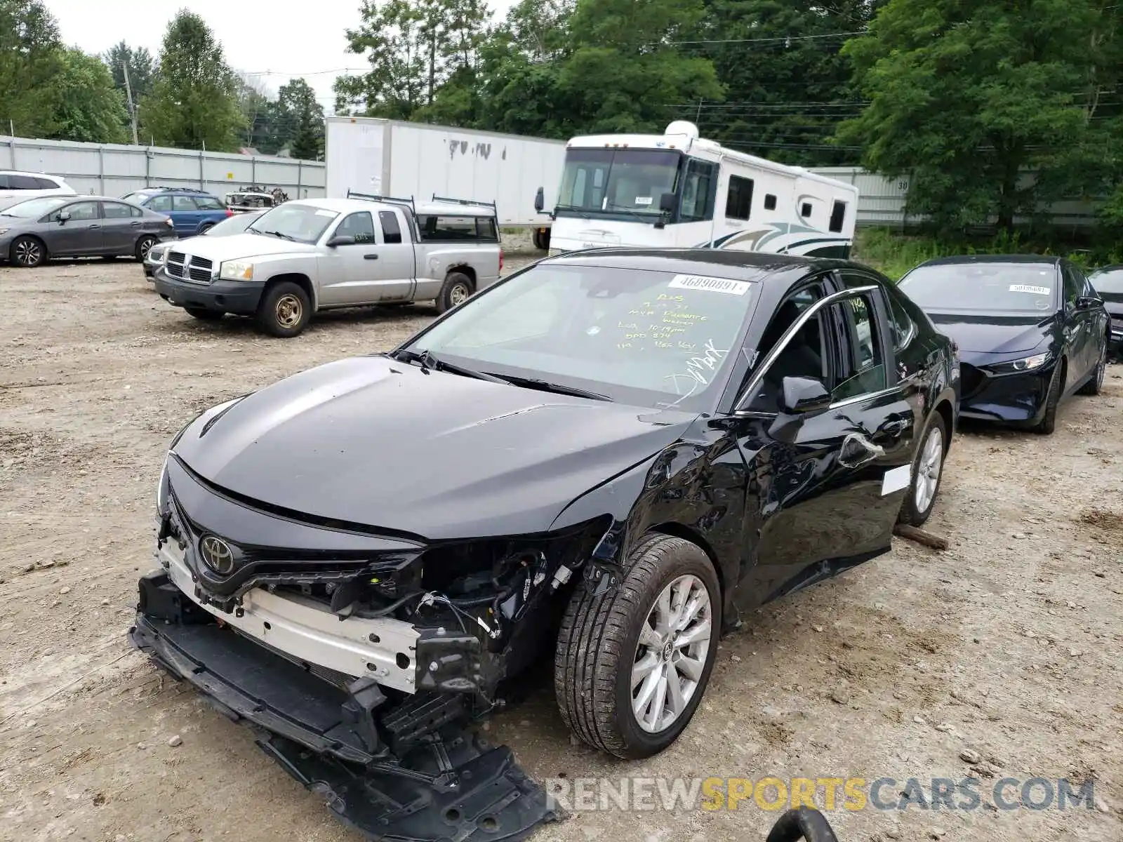 9 Photograph of a damaged car 4T1C11AK4LU888406 TOYOTA CAMRY 2020