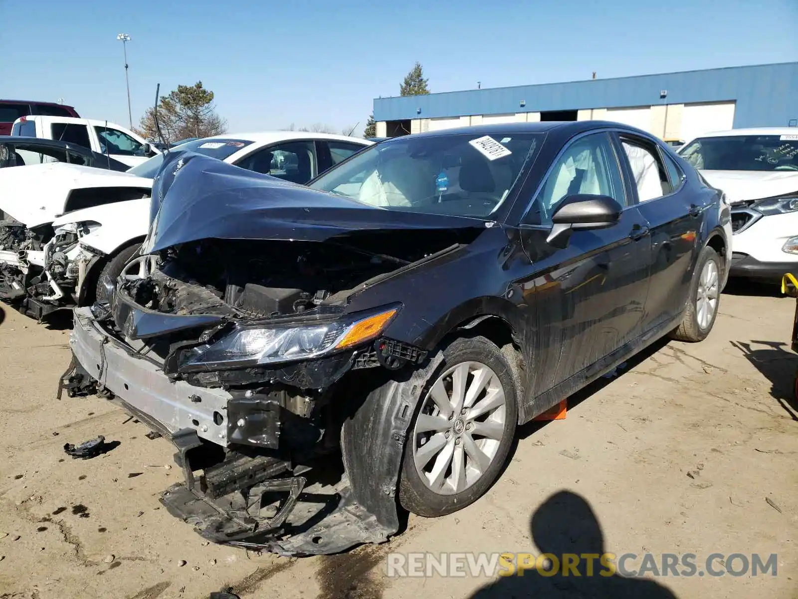 2 Photograph of a damaged car 4T1C11AK4LU892102 TOYOTA CAMRY 2020