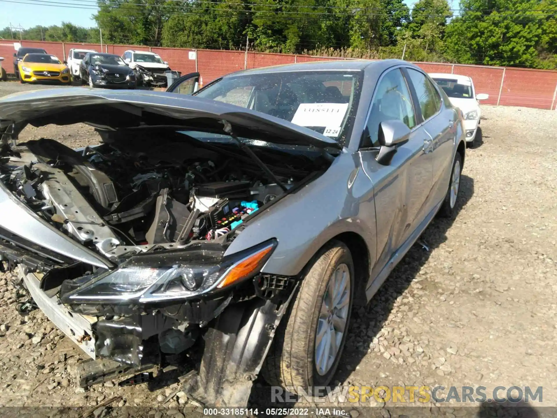 2 Photograph of a damaged car 4T1C11AK4LU892861 TOYOTA CAMRY 2020