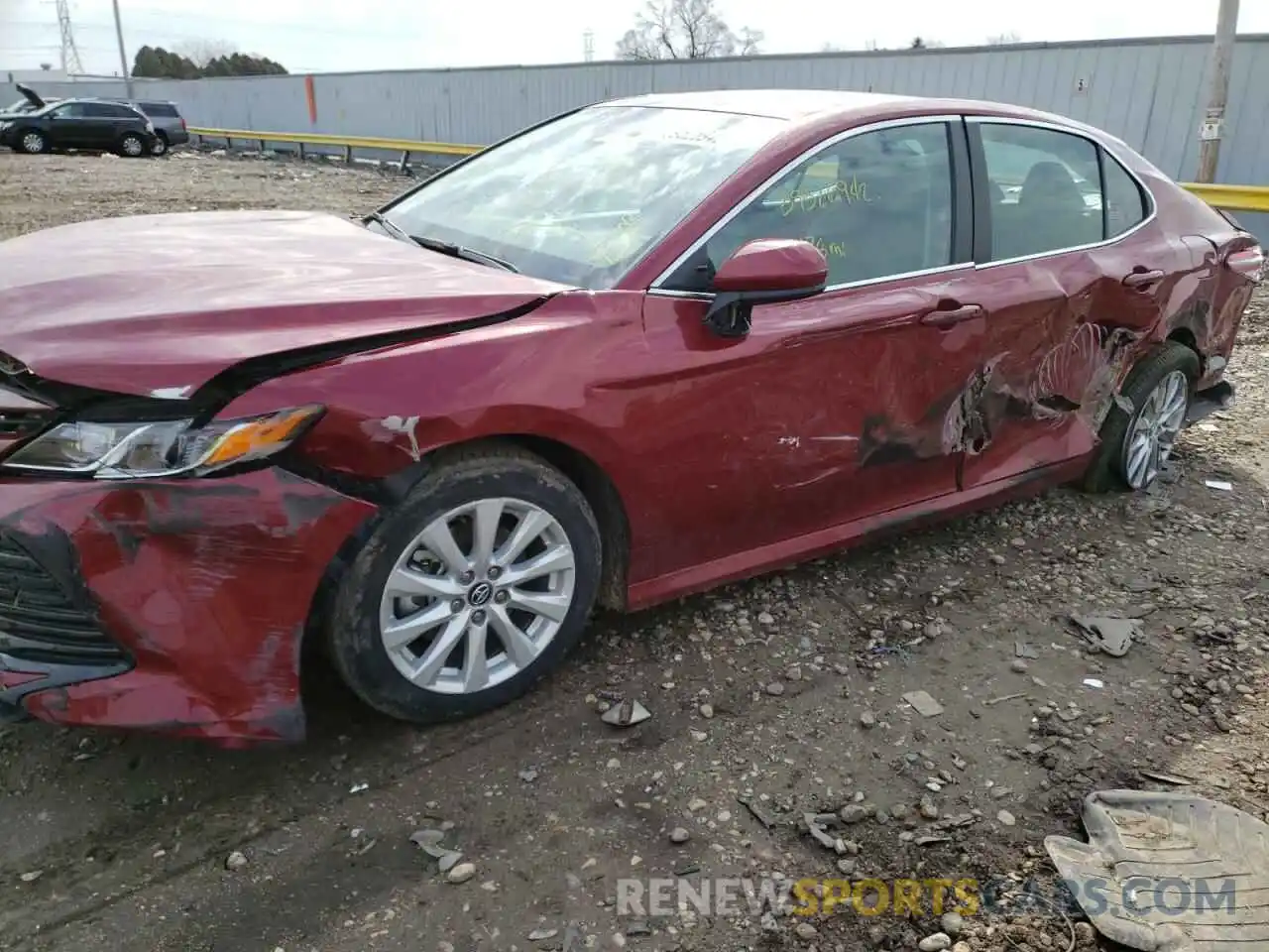 9 Photograph of a damaged car 4T1C11AK4LU897221 TOYOTA CAMRY 2020