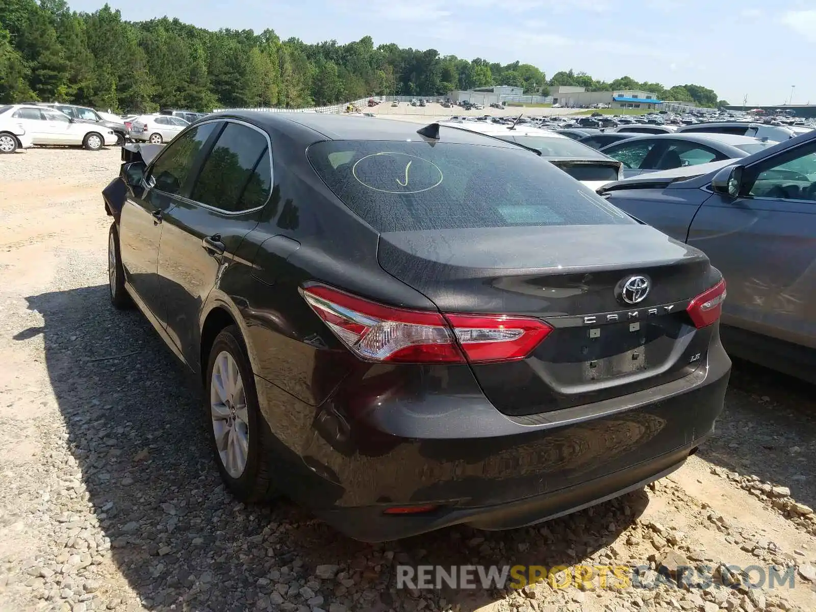 3 Photograph of a damaged car 4T1C11AK4LU901199 TOYOTA CAMRY 2020