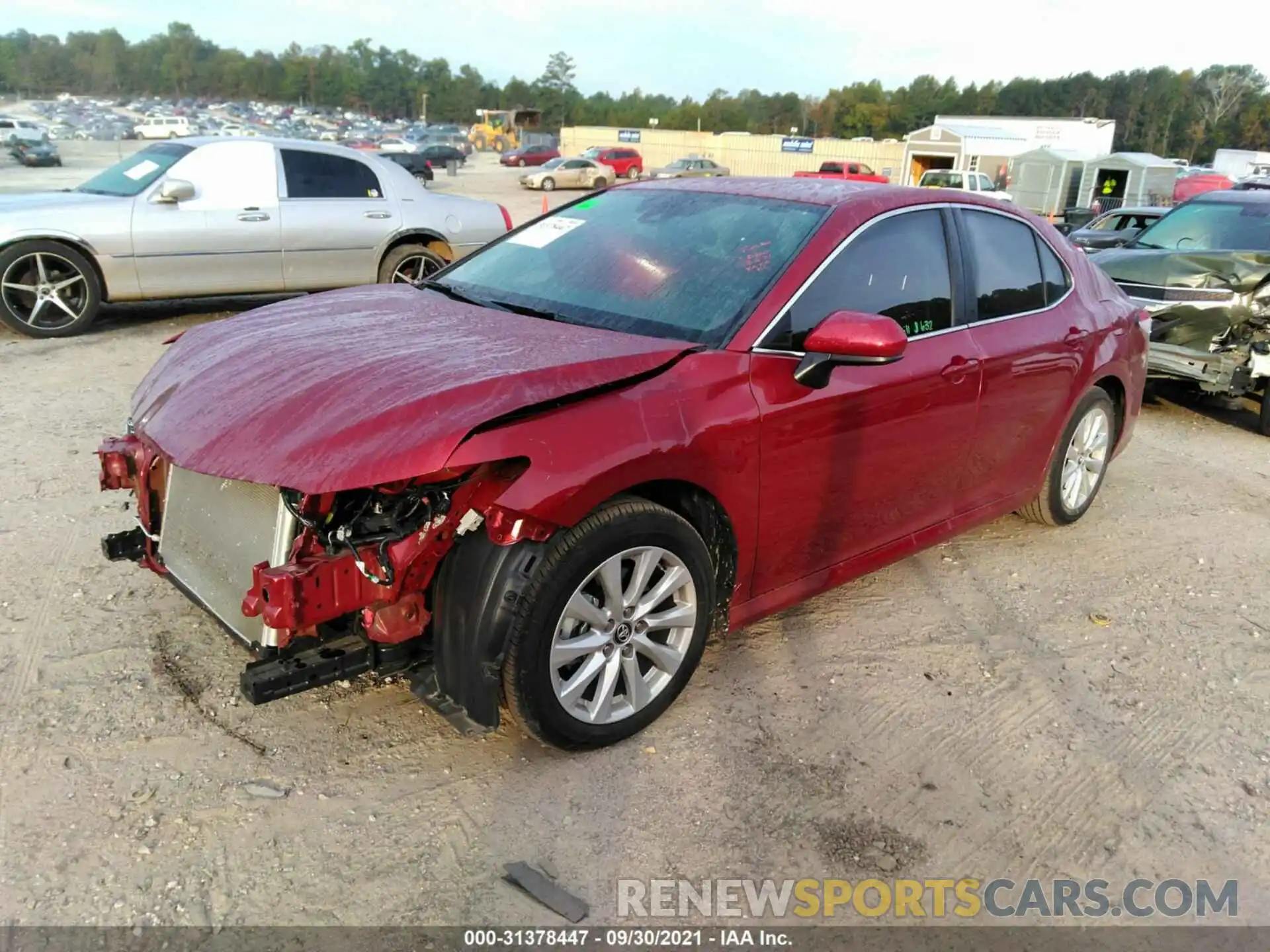 2 Photograph of a damaged car 4T1C11AK4LU909058 TOYOTA CAMRY 2020