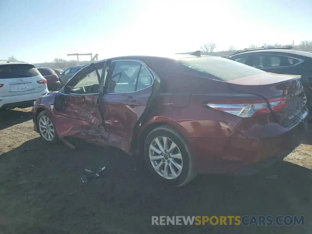 2 Photograph of a damaged car 4T1C11AK4LU911506 TOYOTA CAMRY 2020