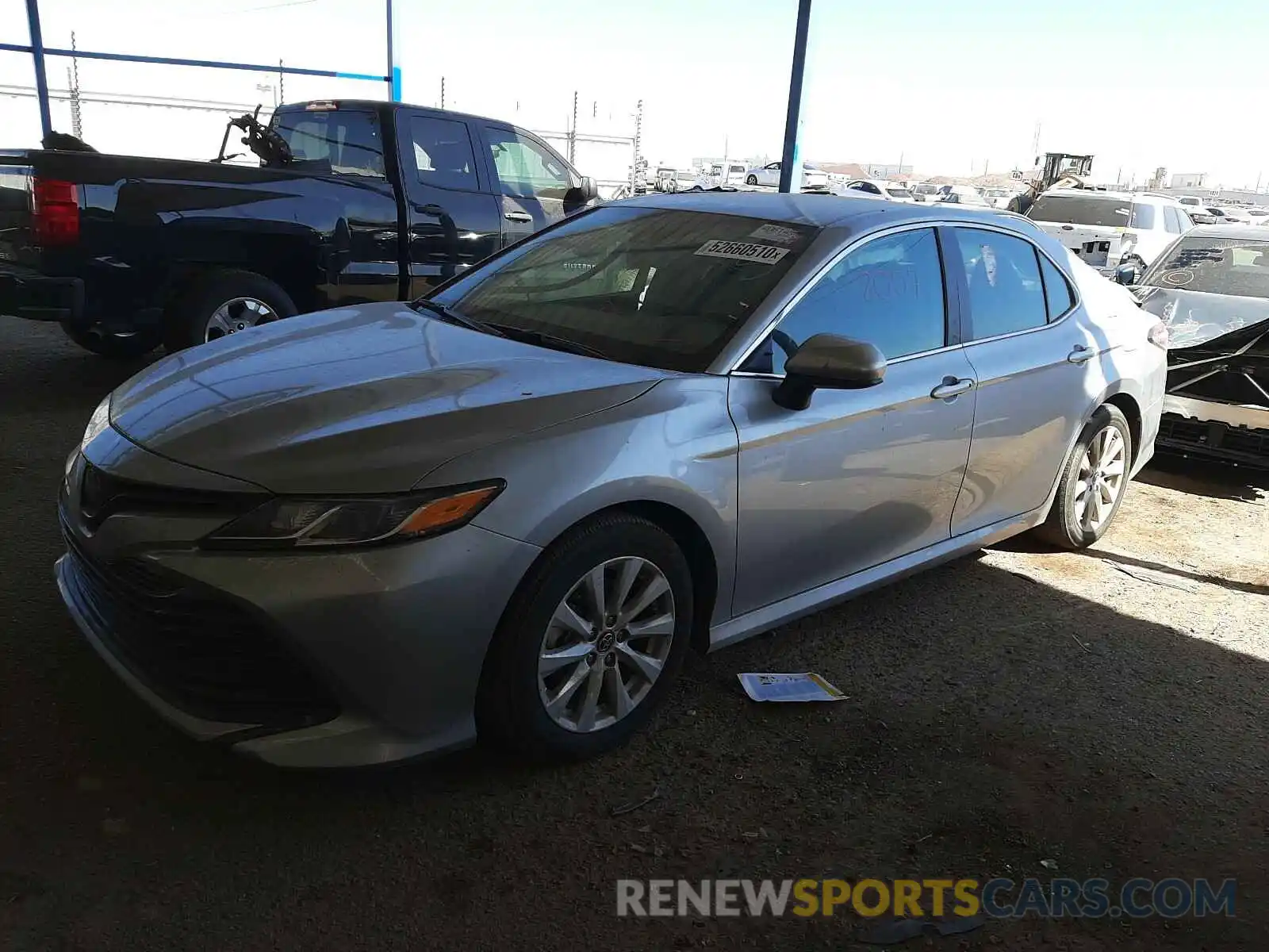 2 Photograph of a damaged car 4T1C11AK4LU914650 TOYOTA CAMRY 2020