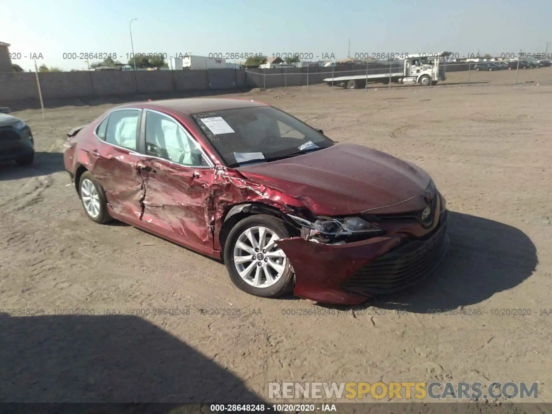 6 Photograph of a damaged car 4T1C11AK4LU916088 TOYOTA CAMRY 2020