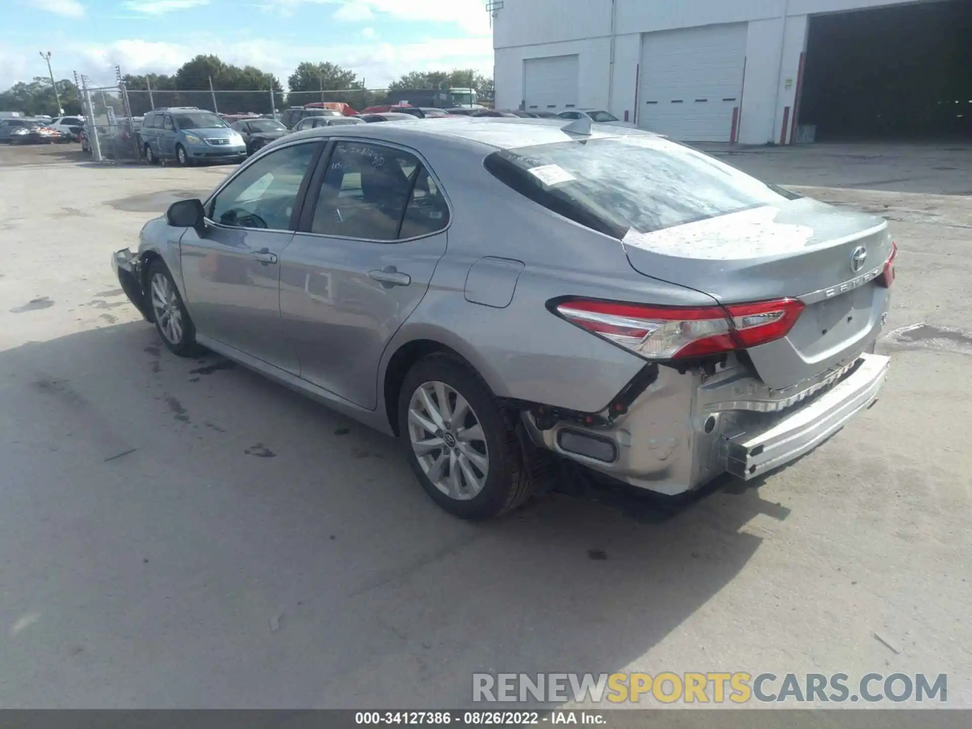 3 Photograph of a damaged car 4T1C11AK4LU917256 TOYOTA CAMRY 2020