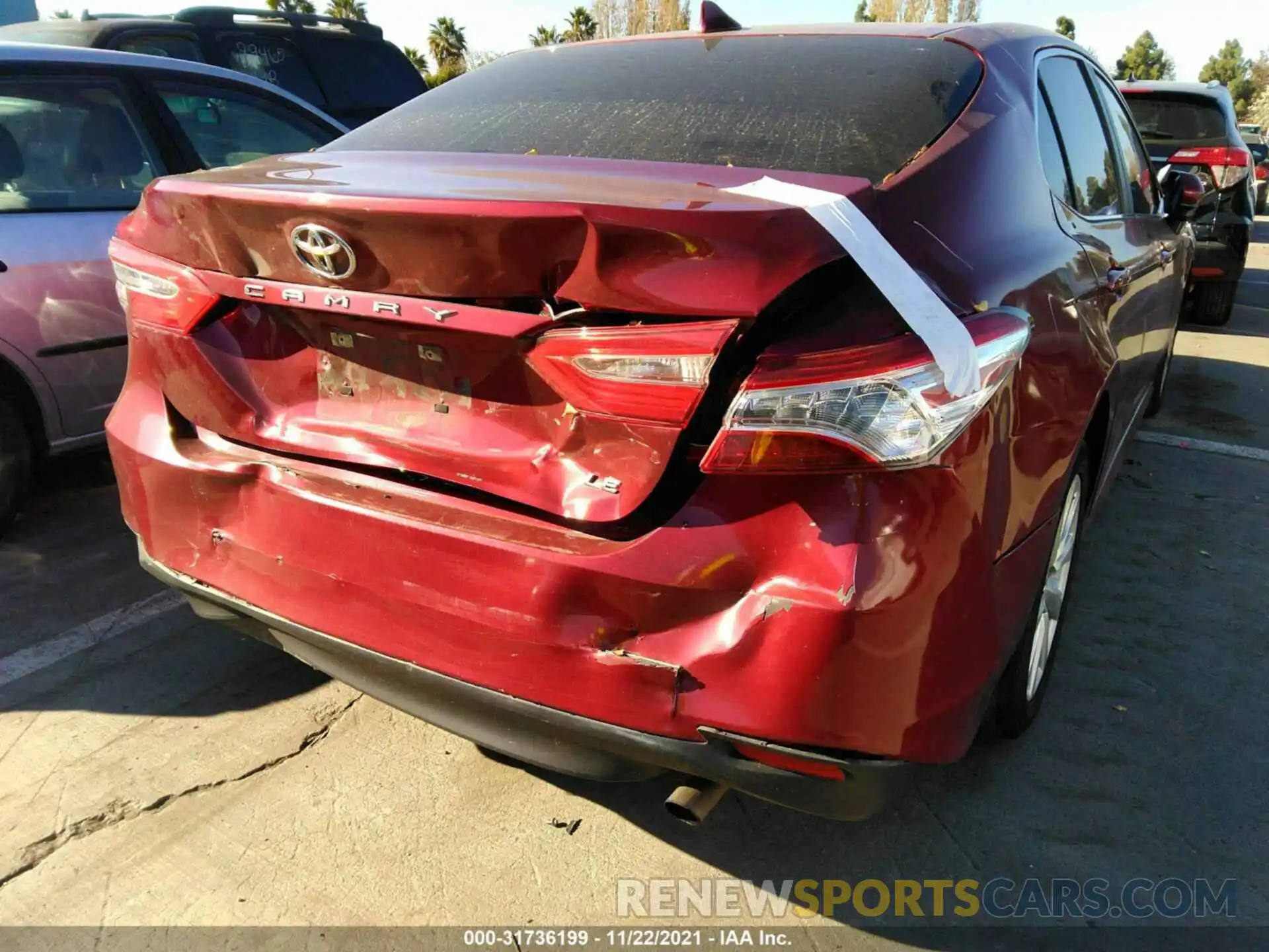 6 Photograph of a damaged car 4T1C11AK4LU918553 TOYOTA CAMRY 2020