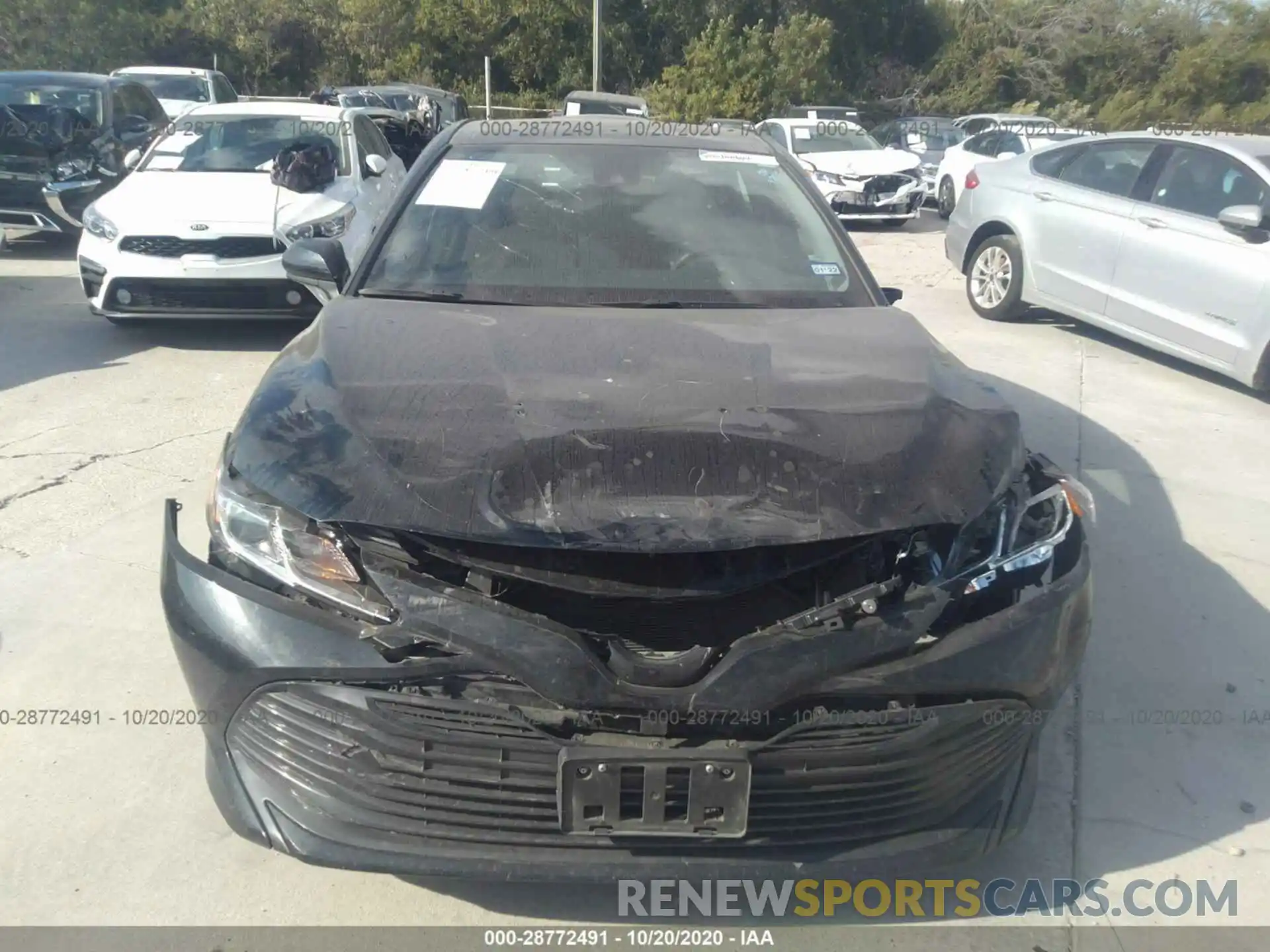 6 Photograph of a damaged car 4T1C11AK4LU927222 TOYOTA CAMRY 2020