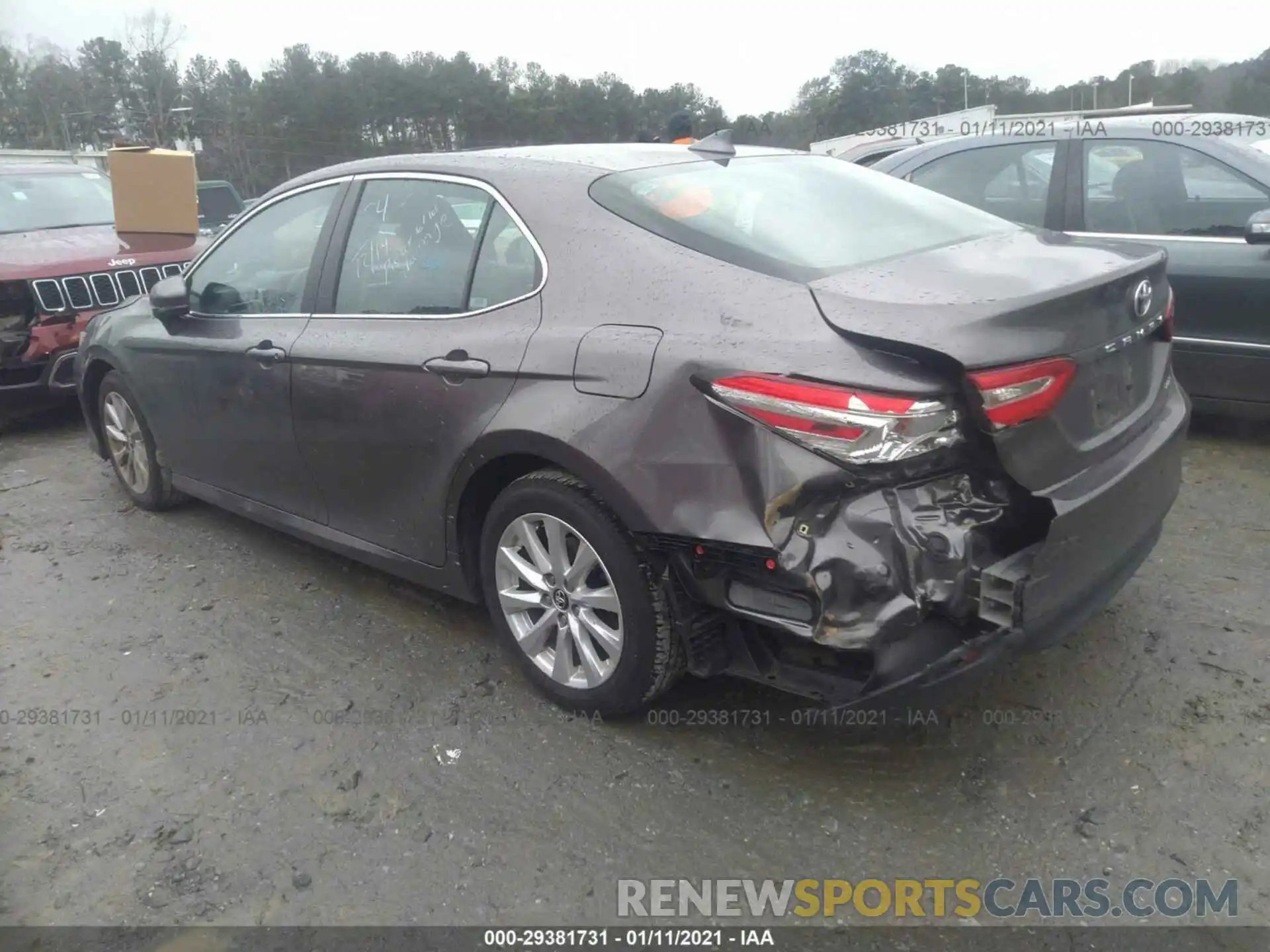 3 Photograph of a damaged car 4T1C11AK4LU930914 TOYOTA CAMRY 2020