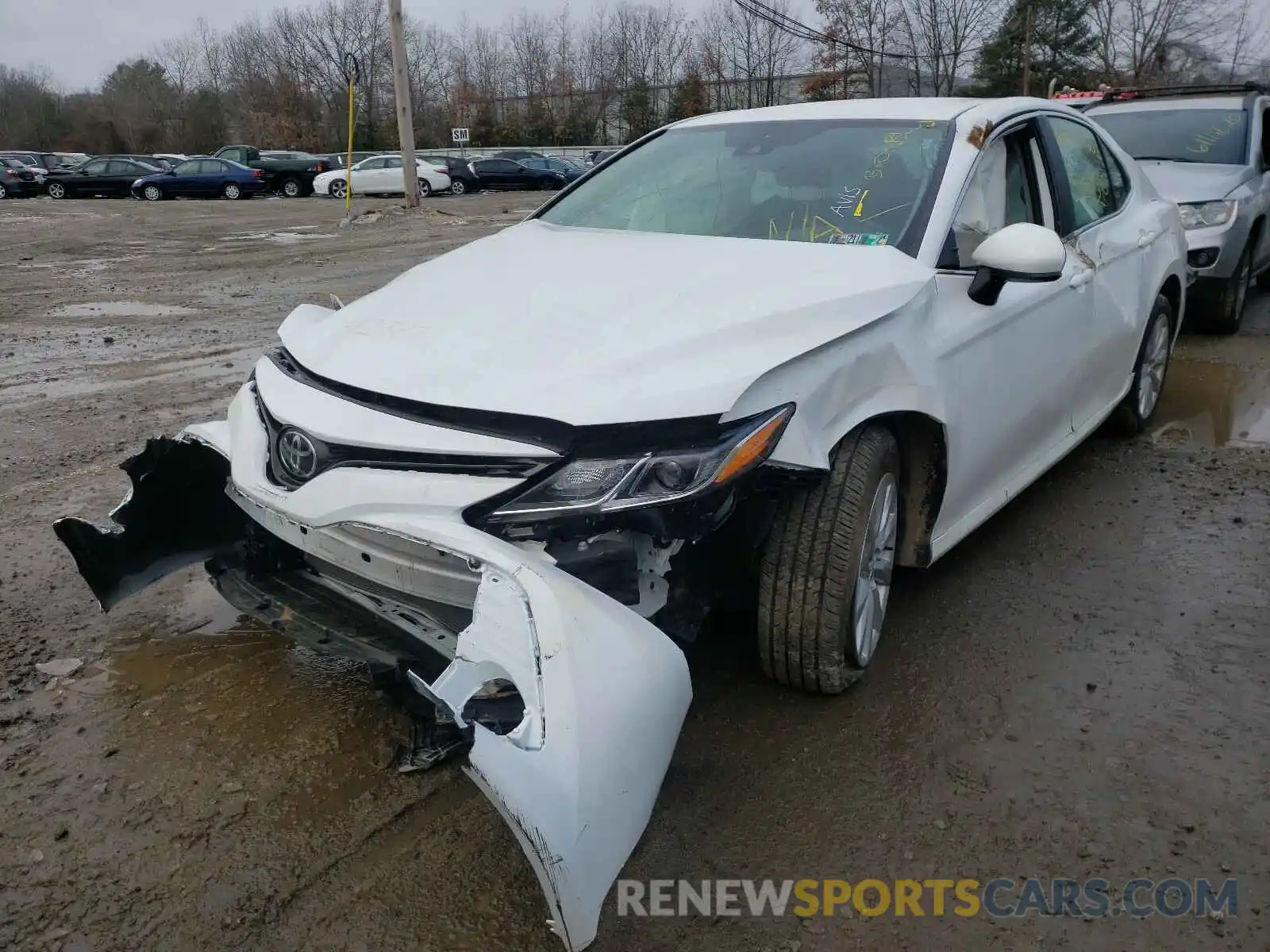 2 Photograph of a damaged car 4T1C11AK4LU932131 TOYOTA CAMRY 2020