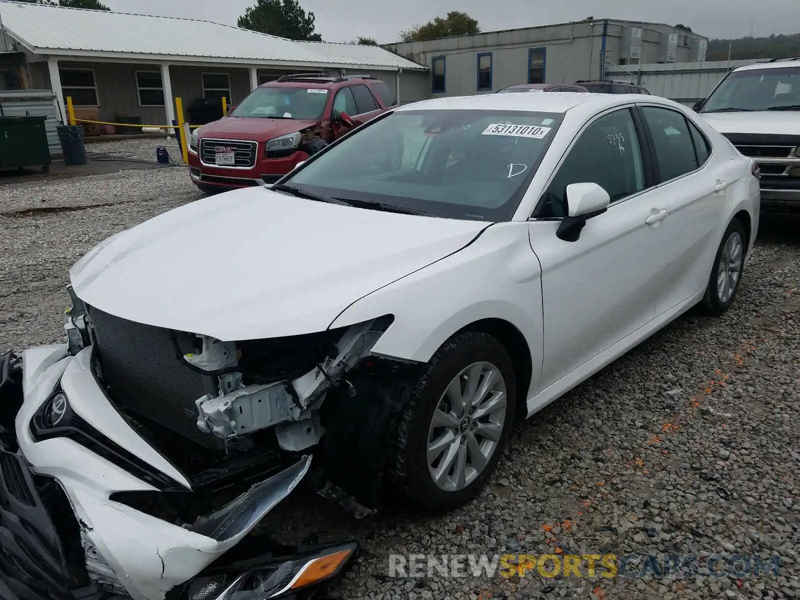 2 Photograph of a damaged car 4T1C11AK4LU933554 TOYOTA CAMRY 2020