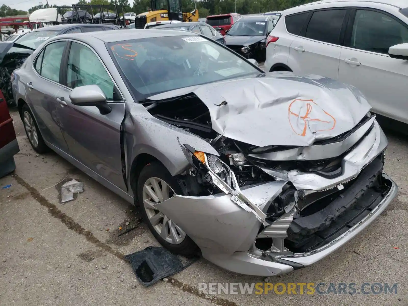 1 Photograph of a damaged car 4T1C11AK4LU939595 TOYOTA CAMRY 2020