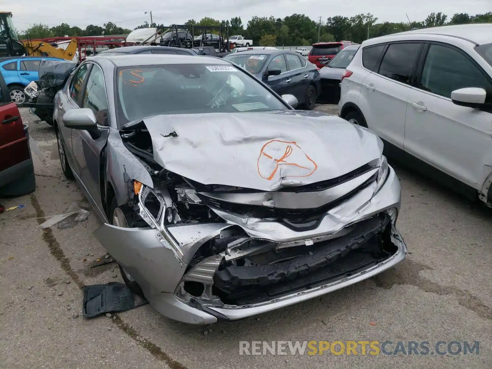 9 Photograph of a damaged car 4T1C11AK4LU939595 TOYOTA CAMRY 2020