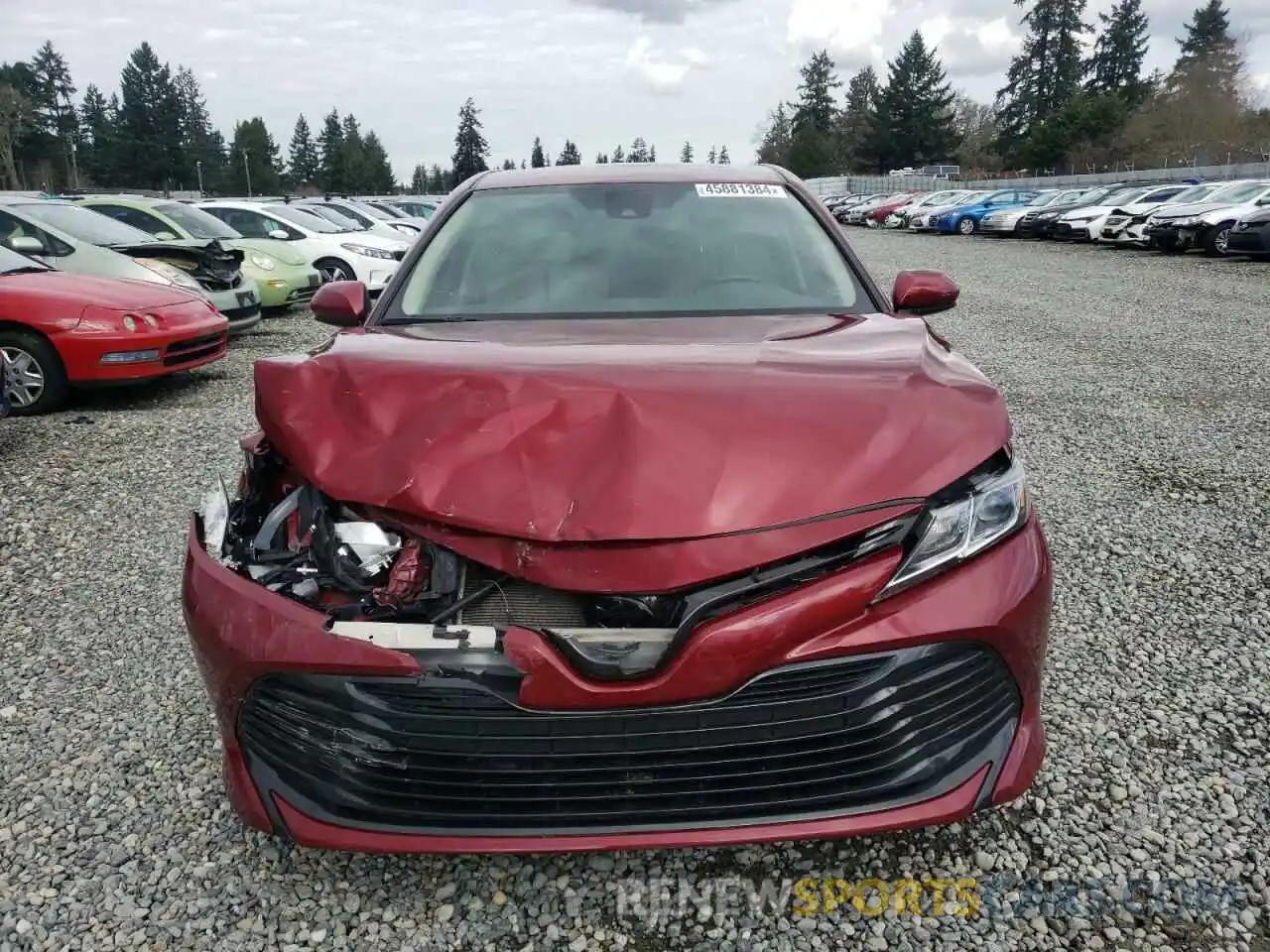 5 Photograph of a damaged car 4T1C11AK4LU940021 TOYOTA CAMRY 2020