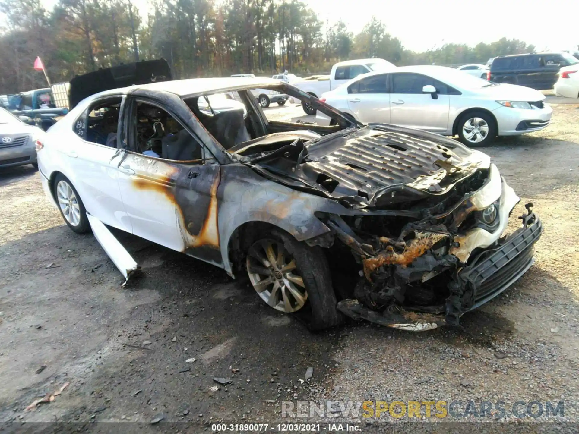 1 Photograph of a damaged car 4T1C11AK4LU951682 TOYOTA CAMRY 2020