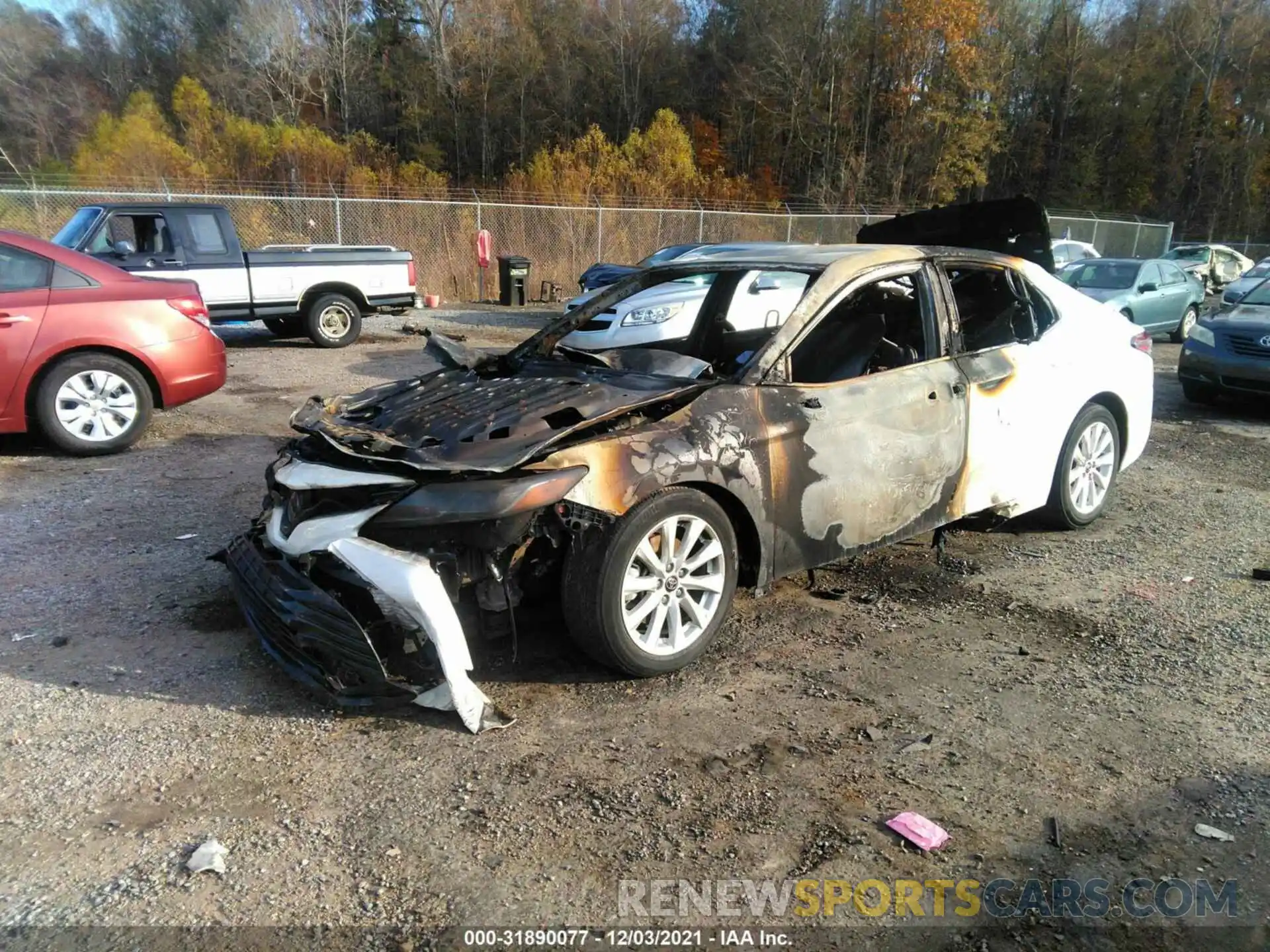 2 Photograph of a damaged car 4T1C11AK4LU951682 TOYOTA CAMRY 2020