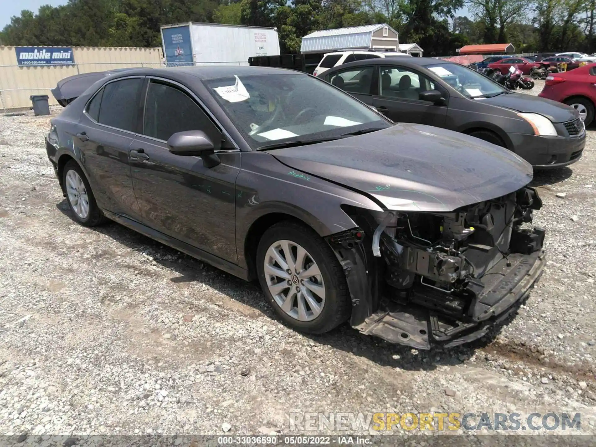 1 Photograph of a damaged car 4T1C11AK4LU979000 TOYOTA CAMRY 2020